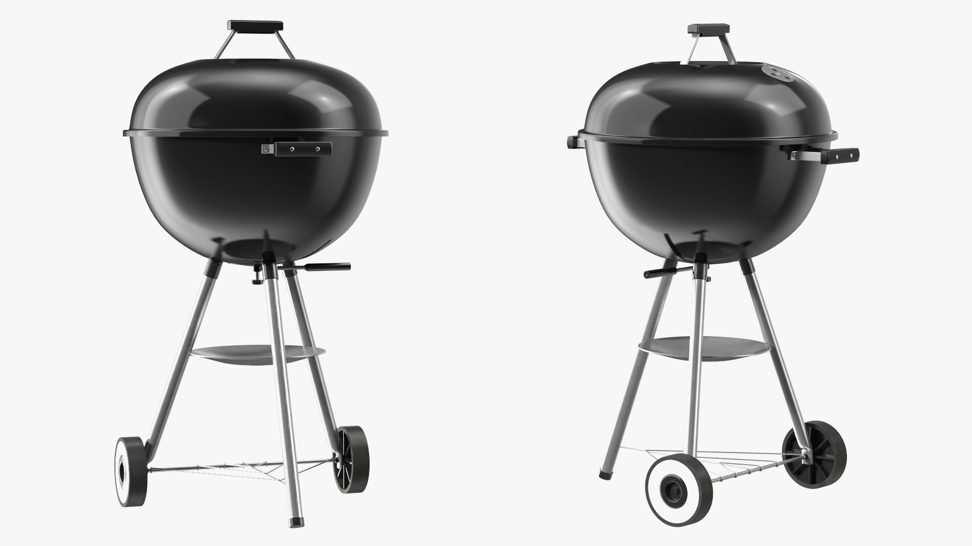 3D Charcoal Kettle Grill