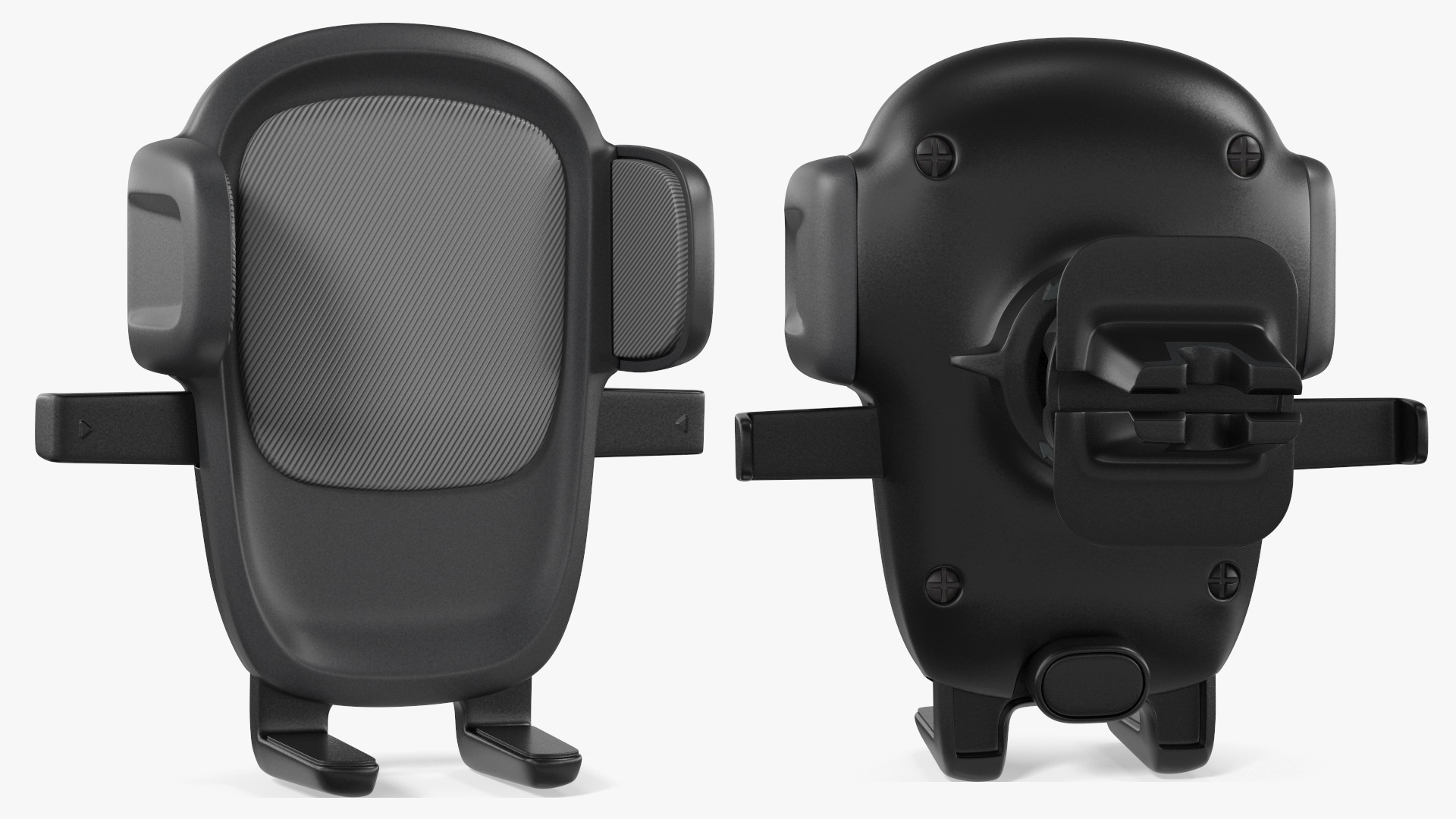 Air Vent Car Phone Holder Rigged 3D