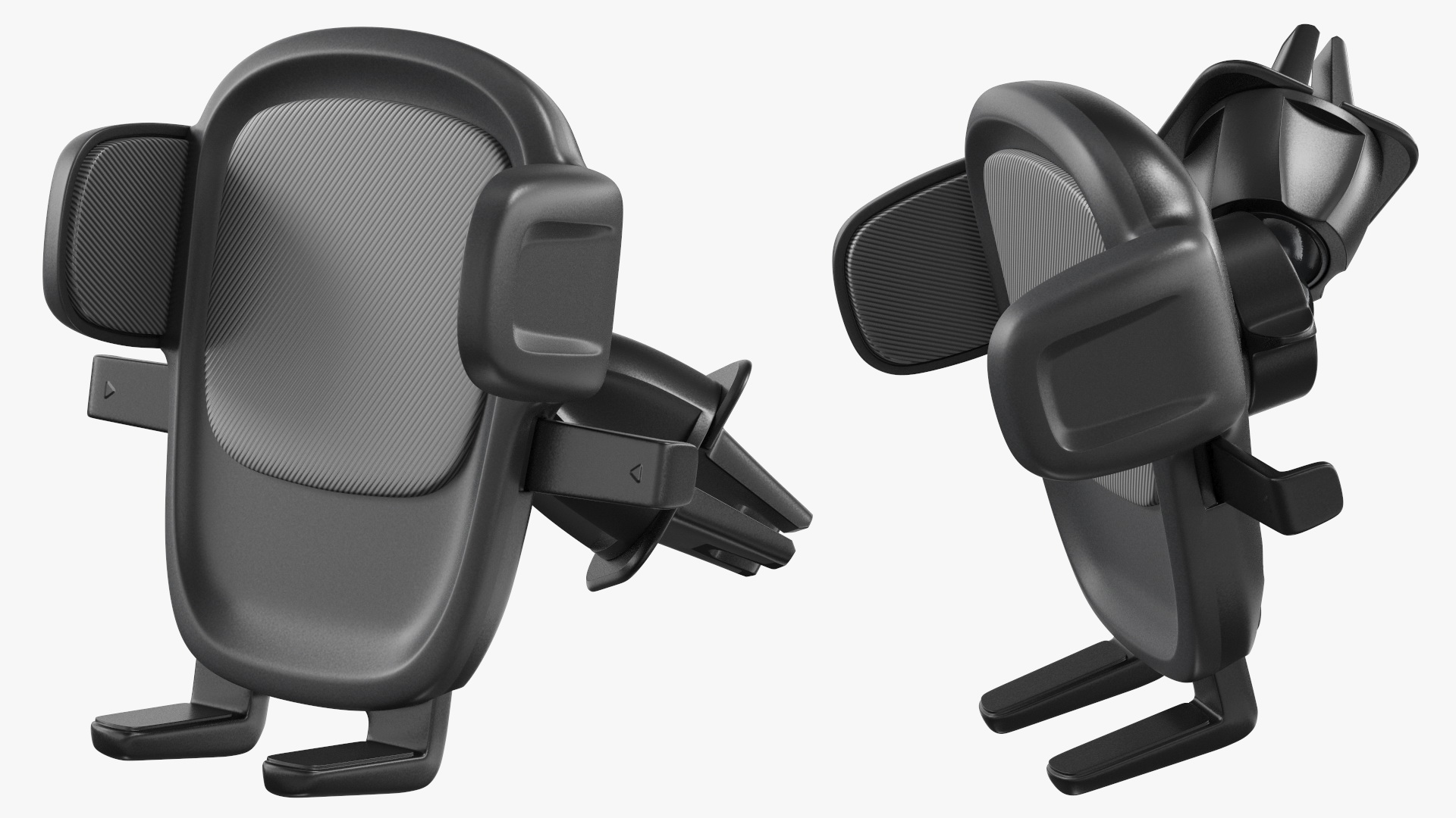 Air Vent Car Phone Holder Rigged 3D