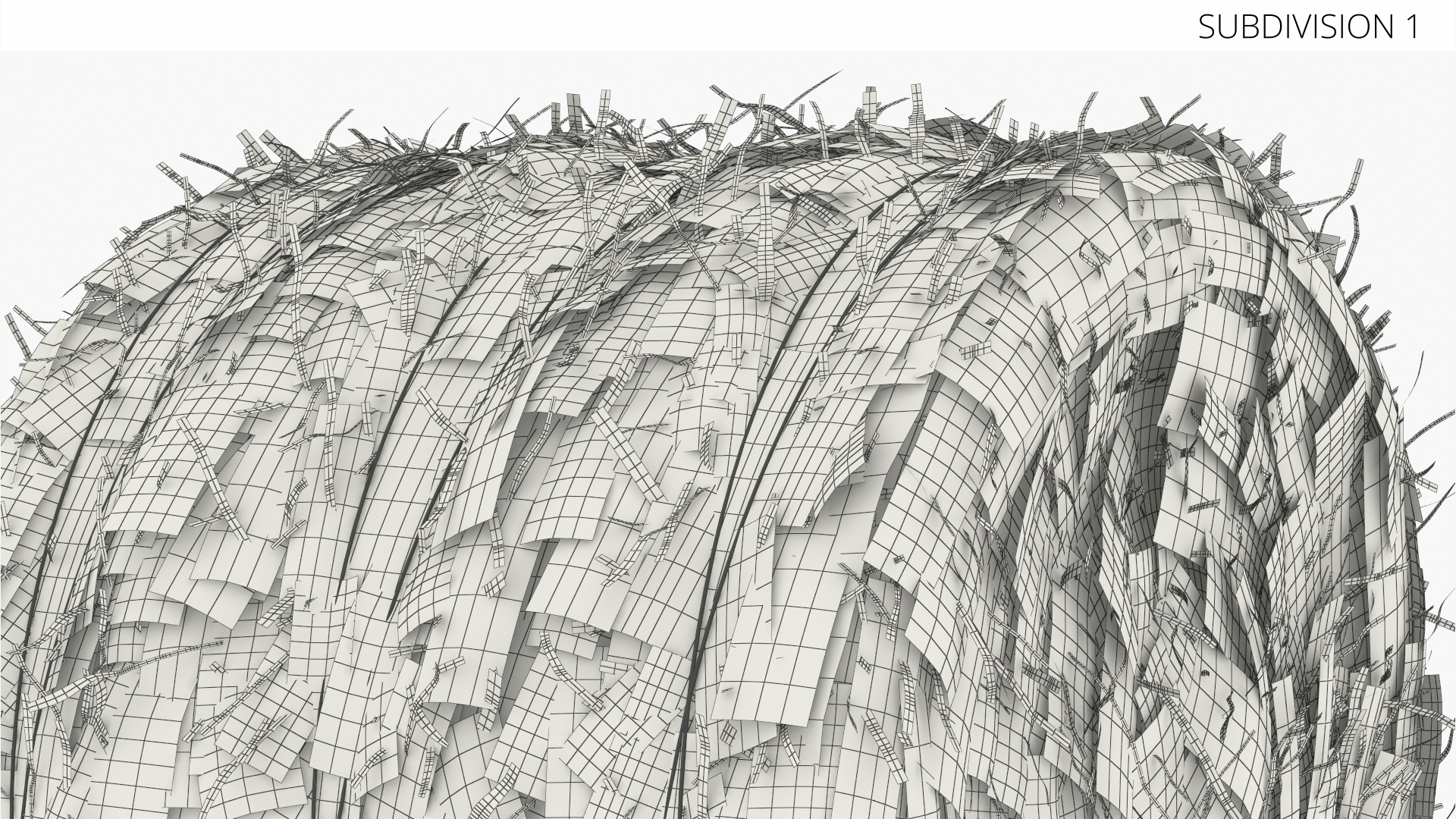 Cylindrical Hay Bale Roll Golden Brown, view 11