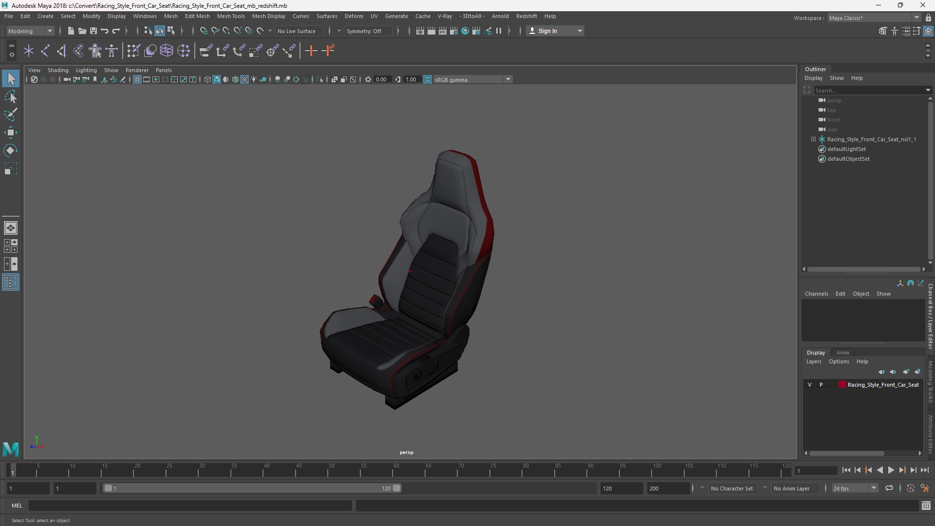 Racing Style Front Car Seat - view 11