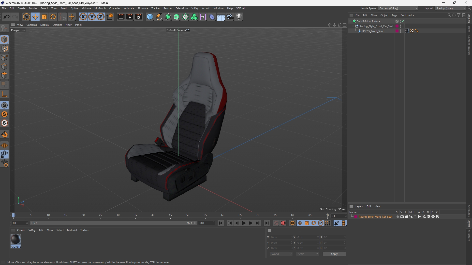 Racing Style Front Car Seat - view 12
