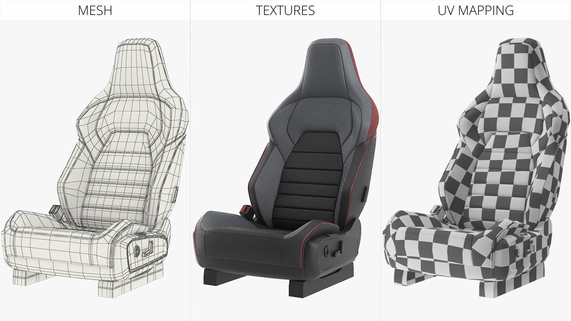 Racing Style Front Car Seat - view 5