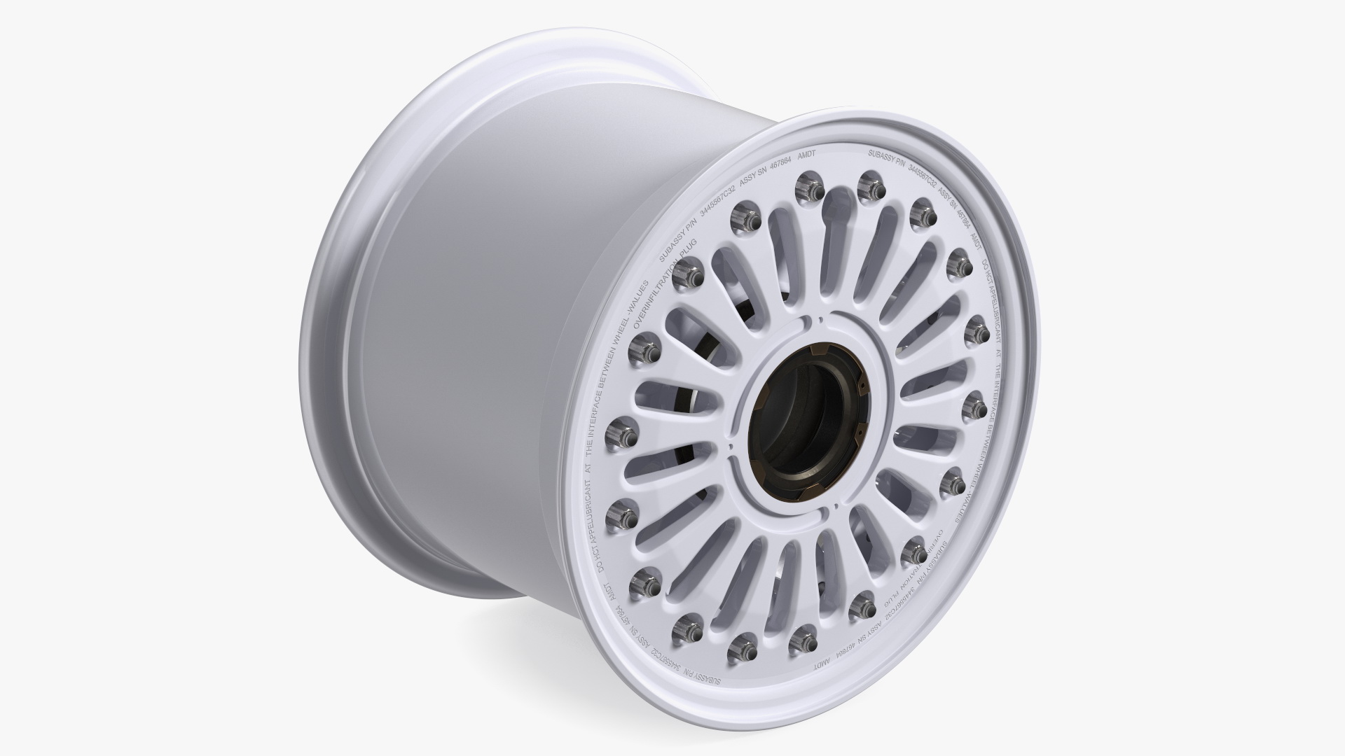 Boeing 737 Aircraft Wheel Rim Disk 3D model