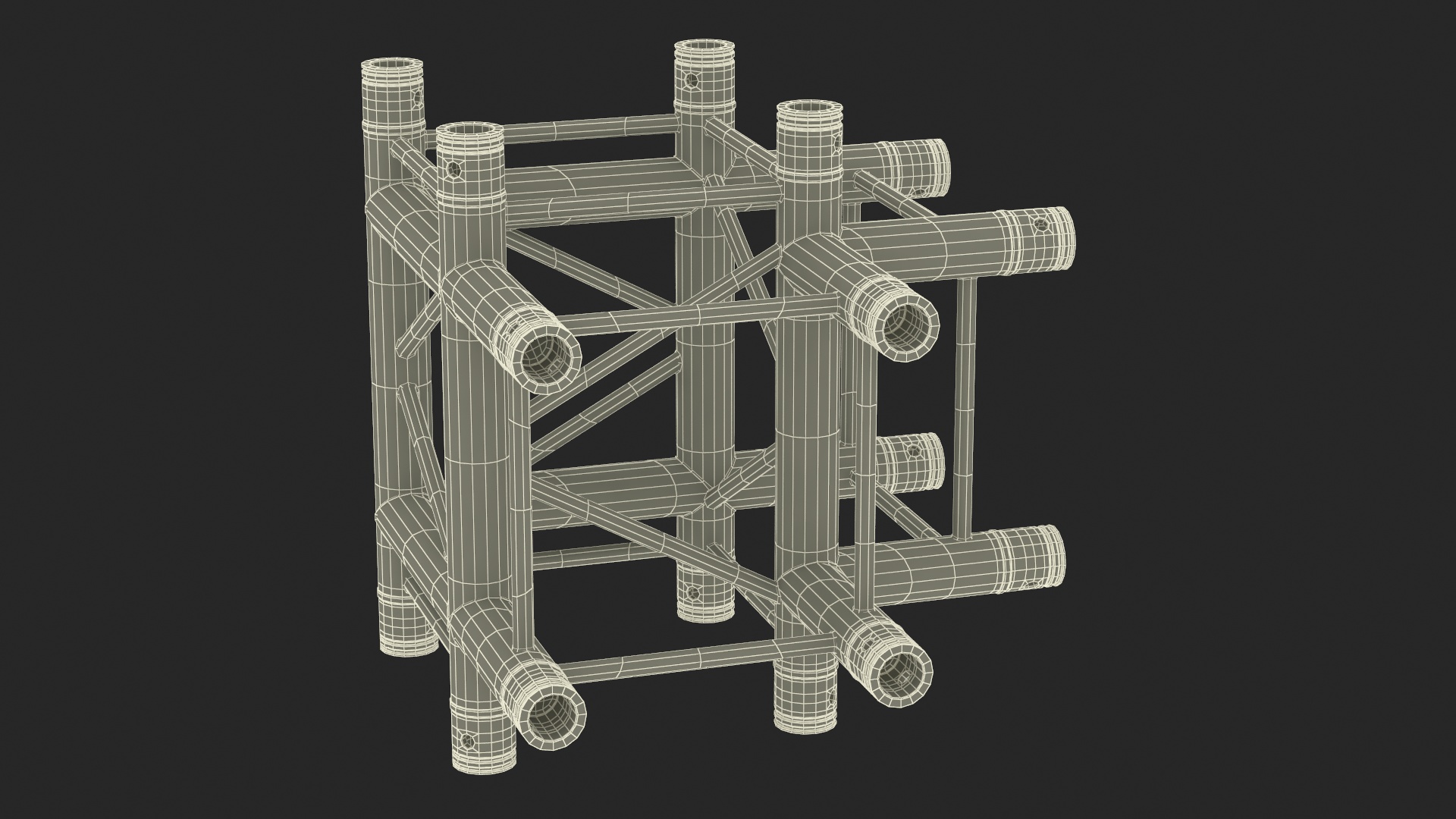 3D model Square Truss Modular