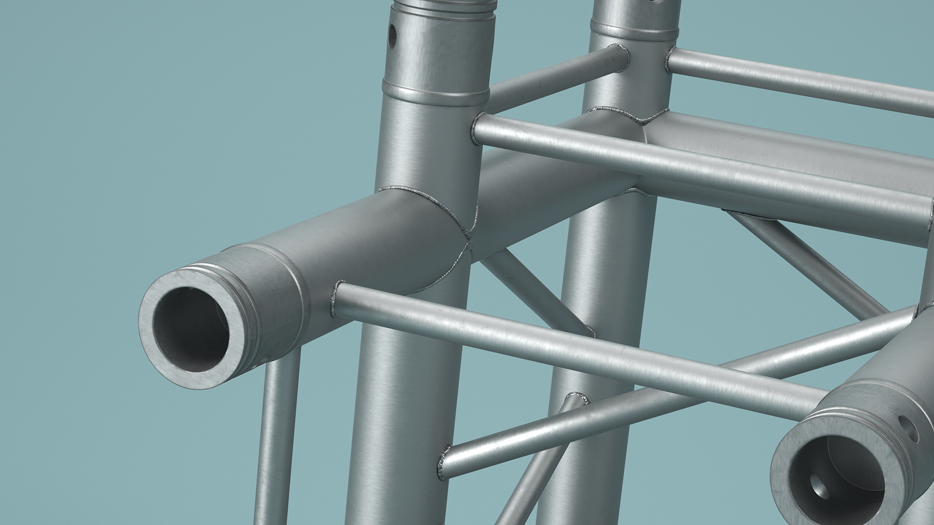 3D model Square Truss Modular