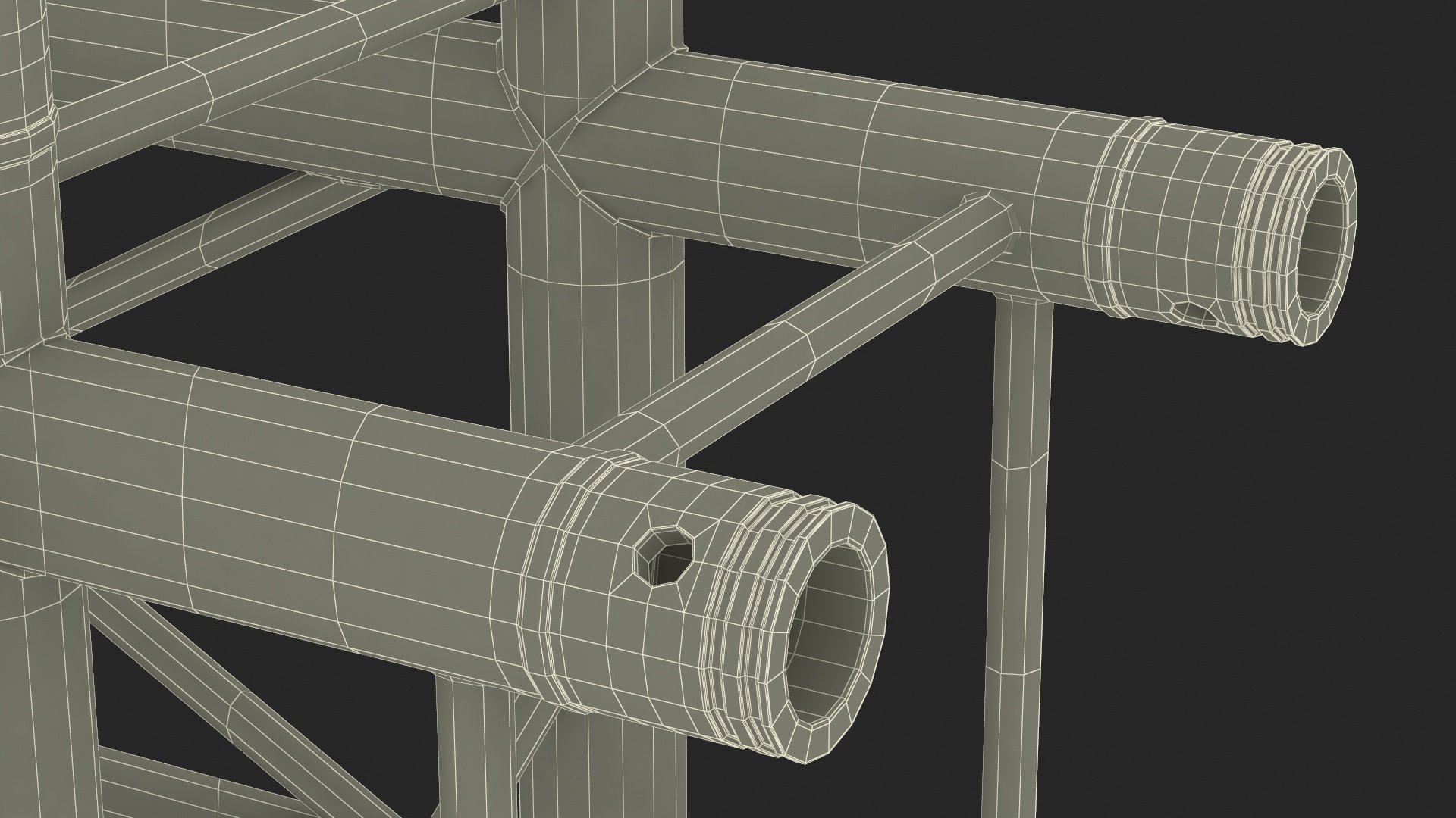 3D model Square Truss Modular
