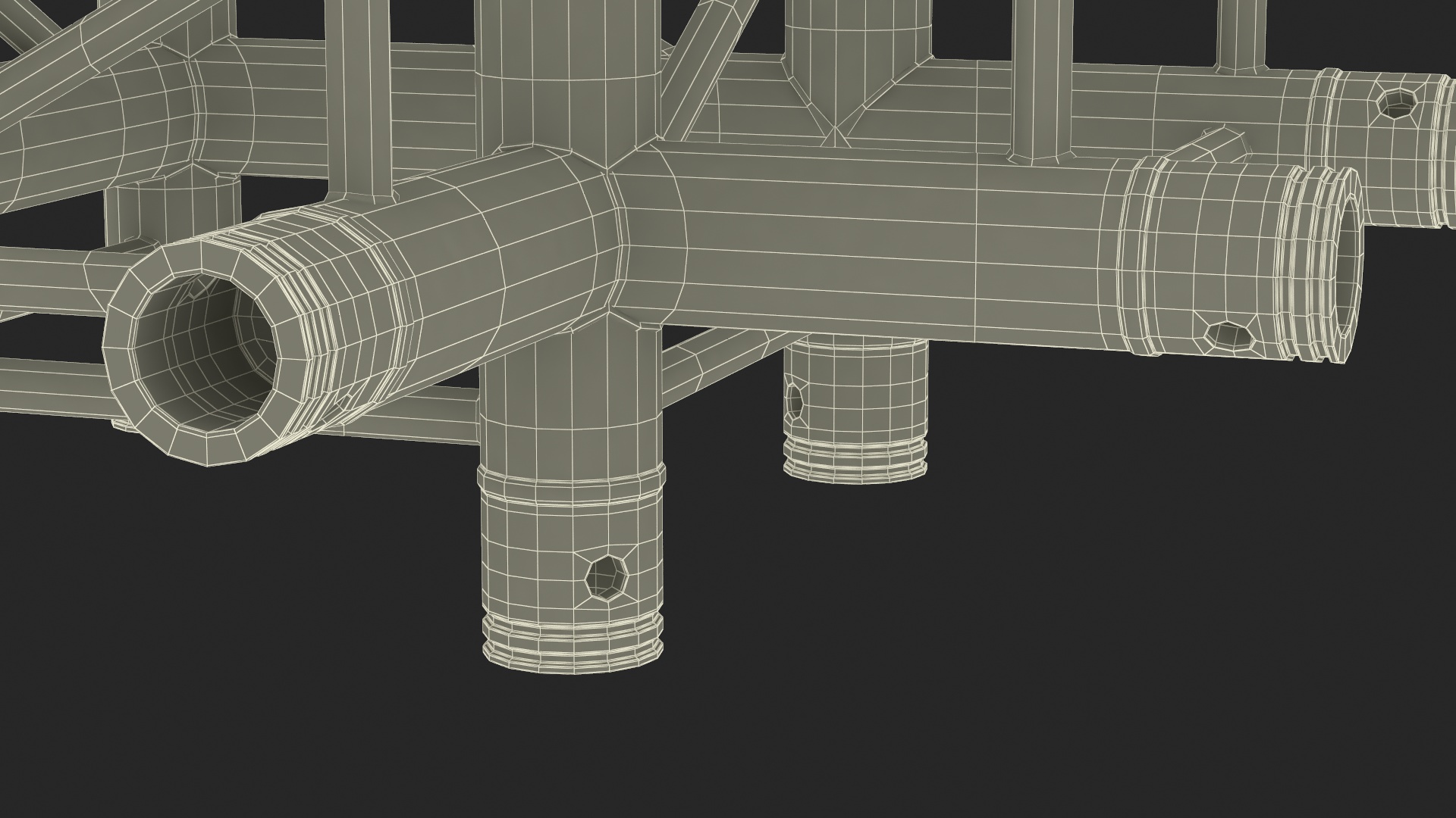 3D model Square Truss Modular