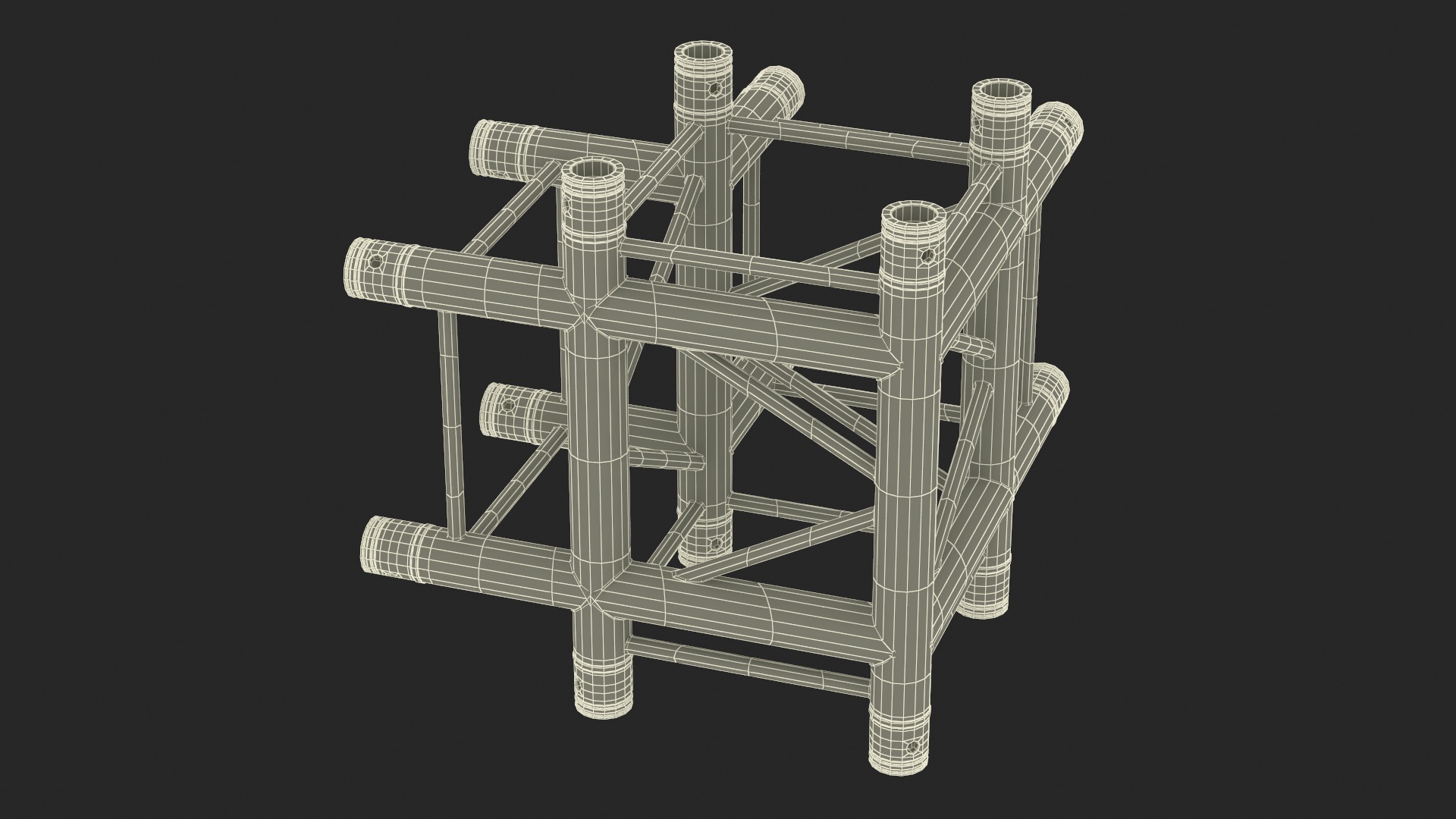3D model Square Truss Modular