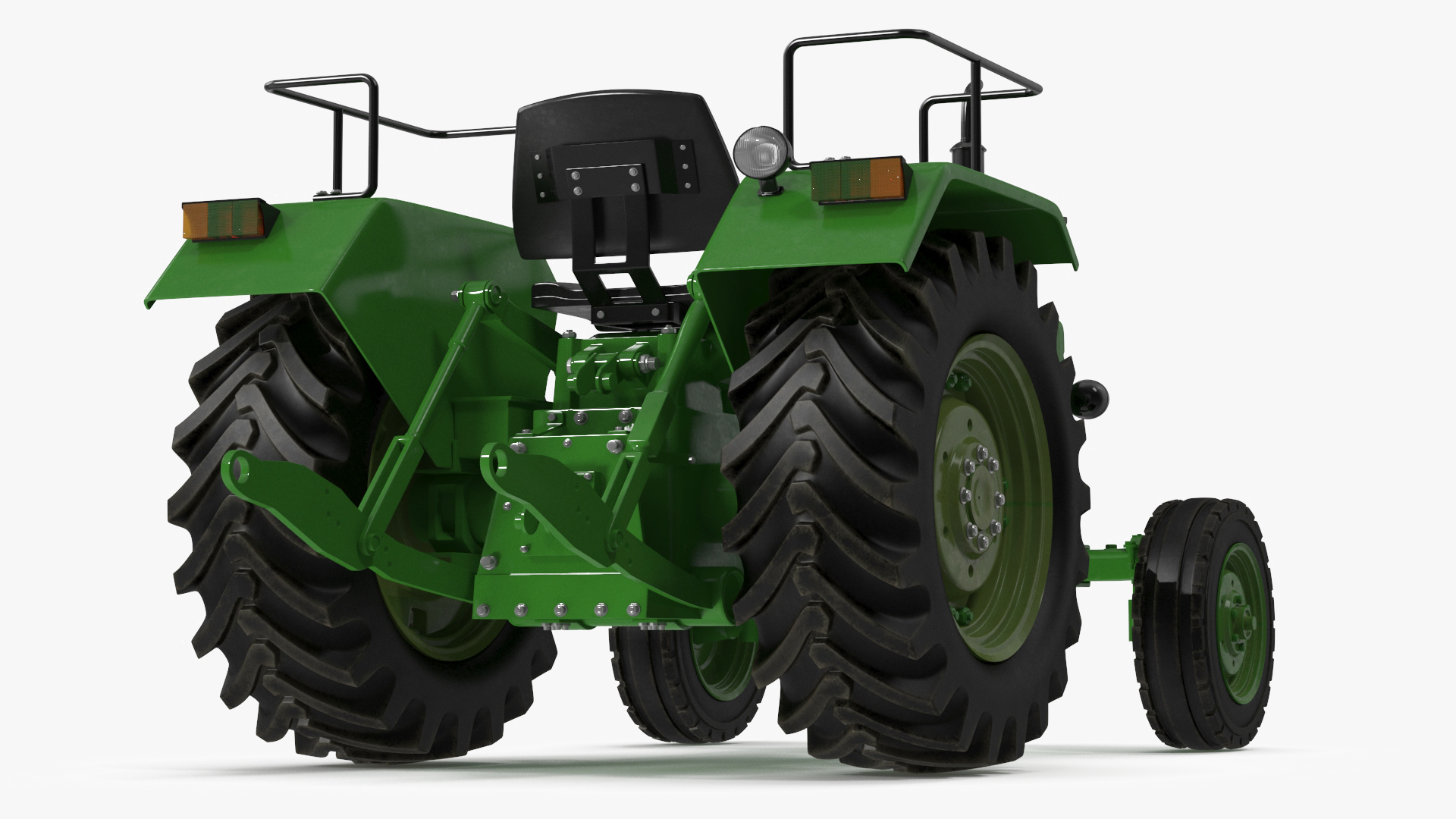 3D model Vintage Farm Tractor