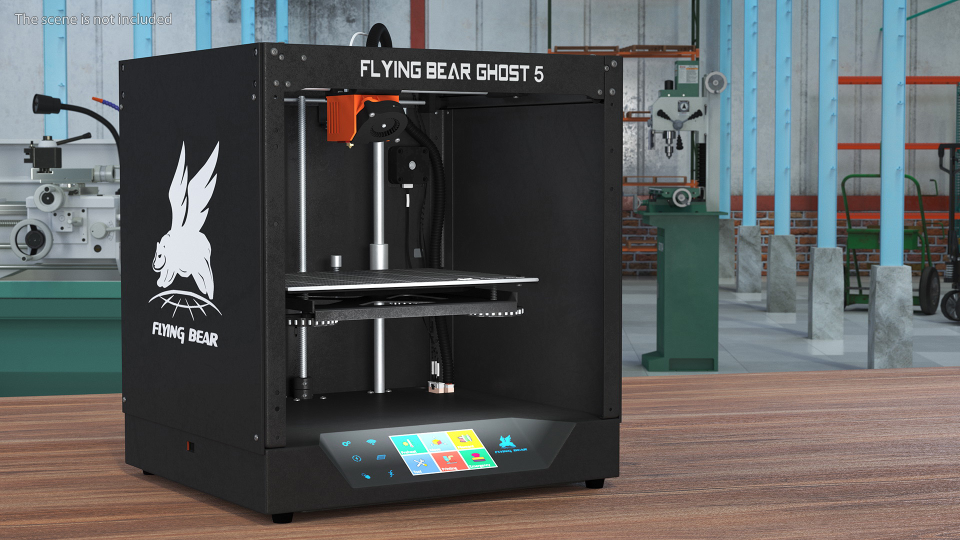 3D model 3D Printer Flying Bear Ghost 5