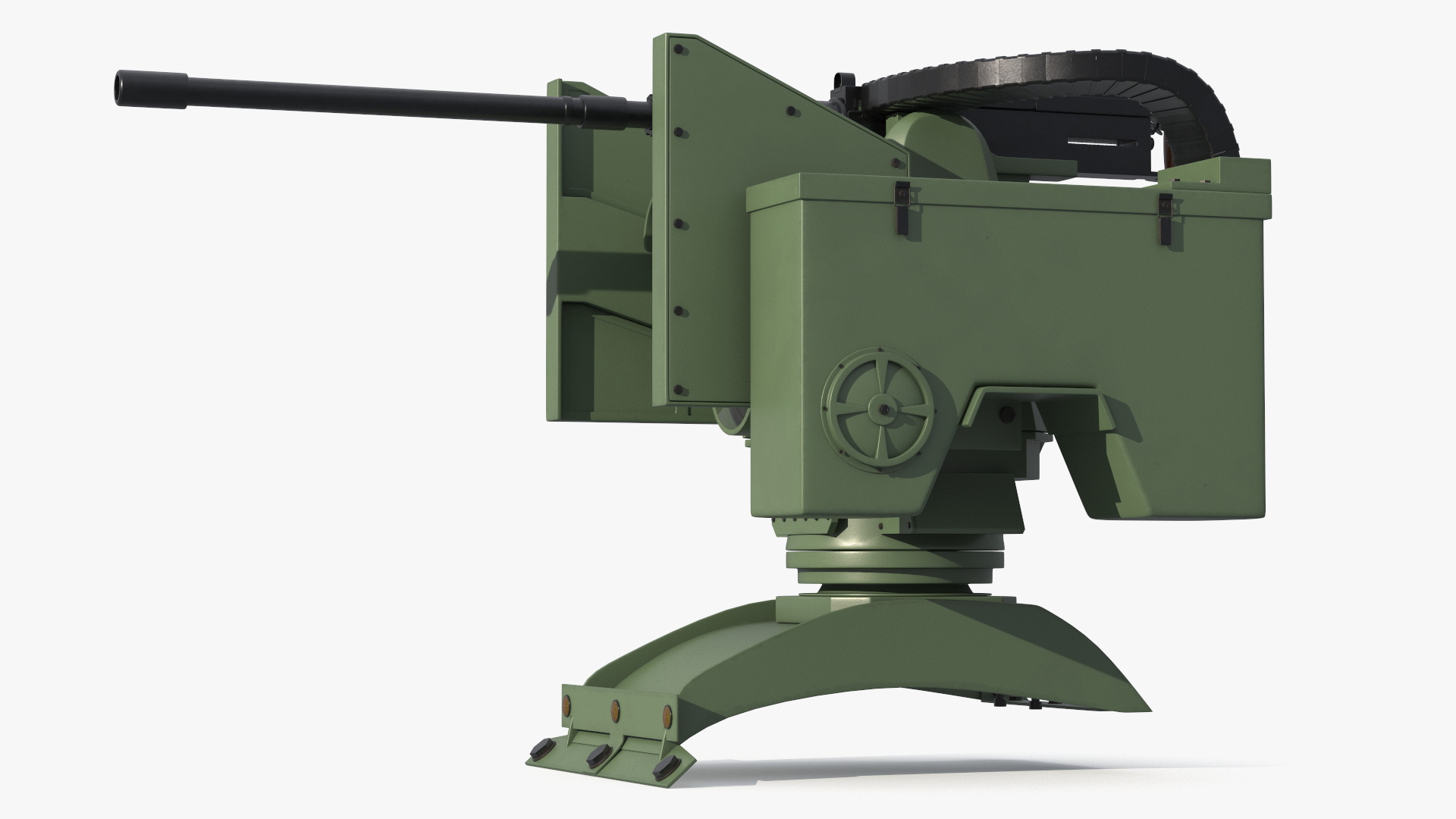 Military Weapon Module with Machine Gun - view 5