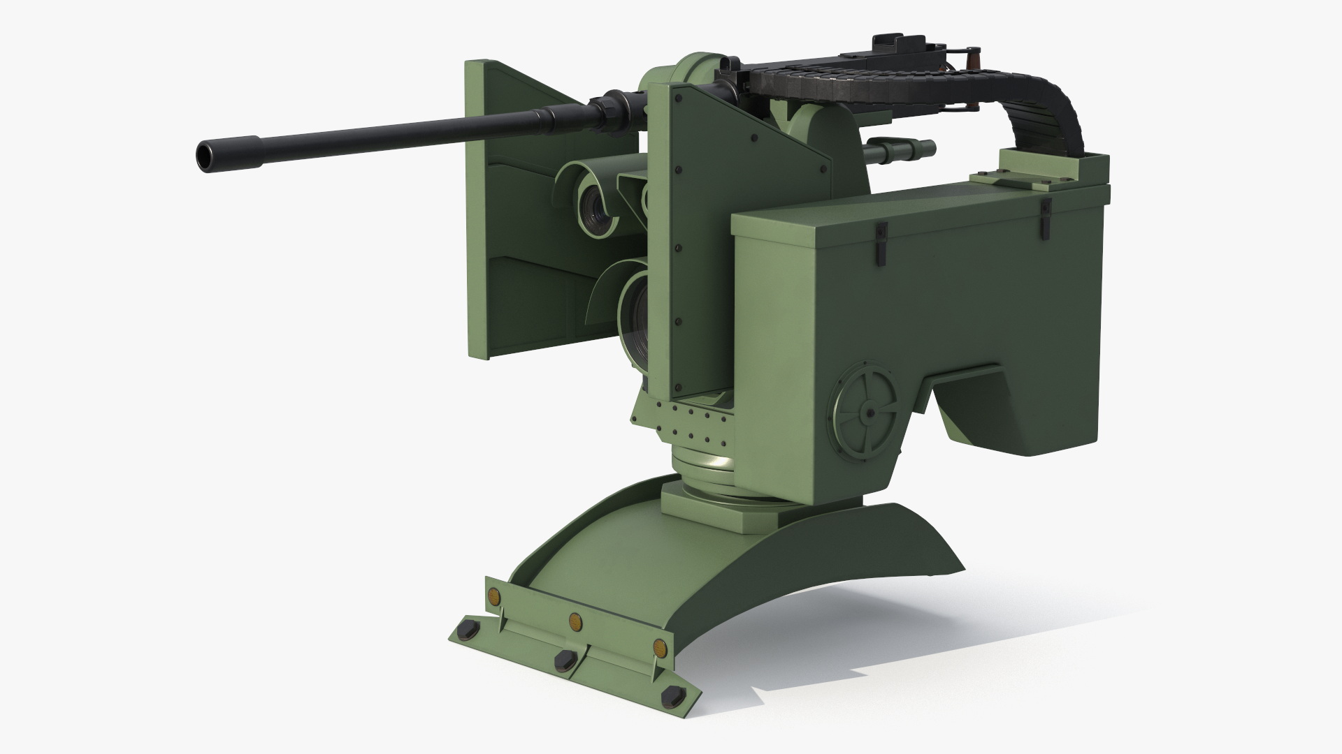 Military Weapon Module with Machine Gun - view 2