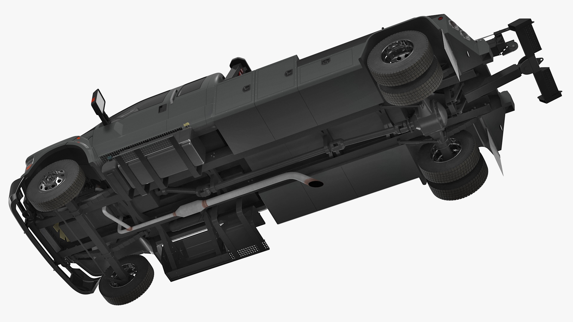Heavy Duty Tow Truck Rigged 3D