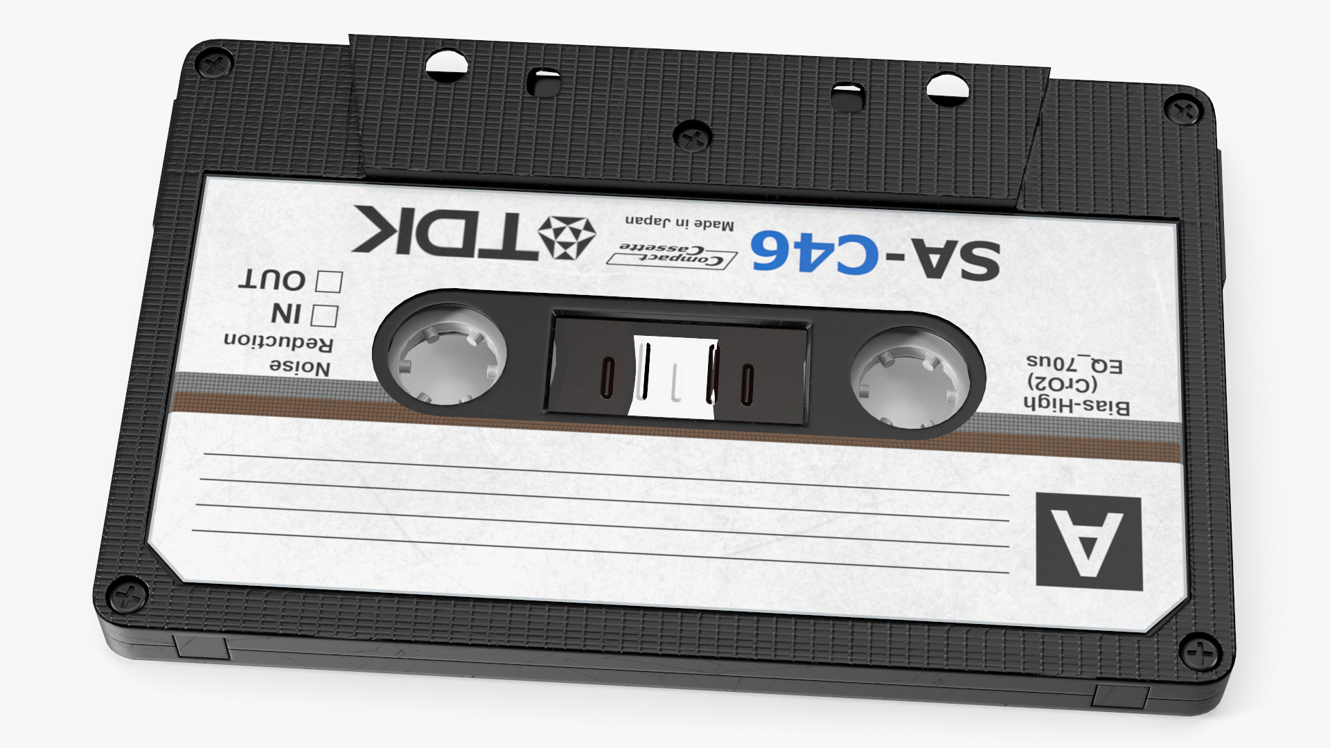TDK SA C46 Cassette Tape Game Ready, view 4