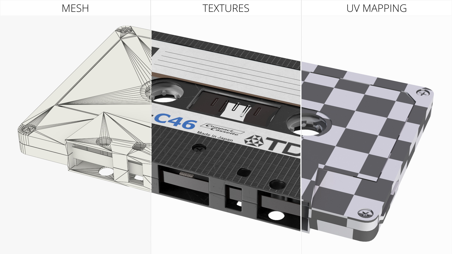 TDK SA C46 Cassette Tape Game Ready, view 9