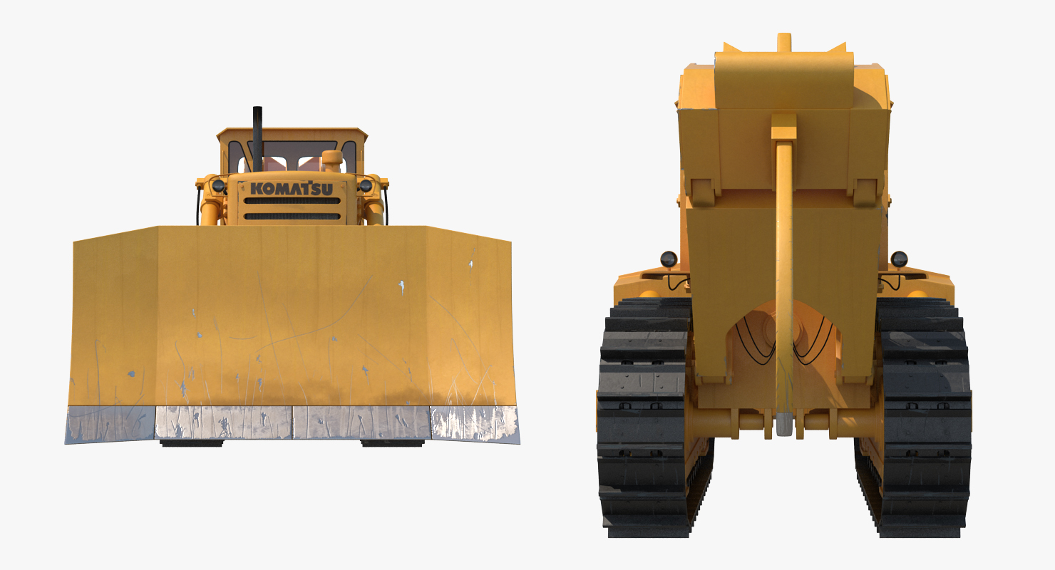 Bulldozer Komatsu 3D