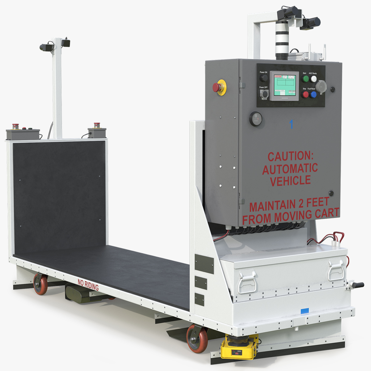 Warehouse Transport Robot Cart Platform - view 9
