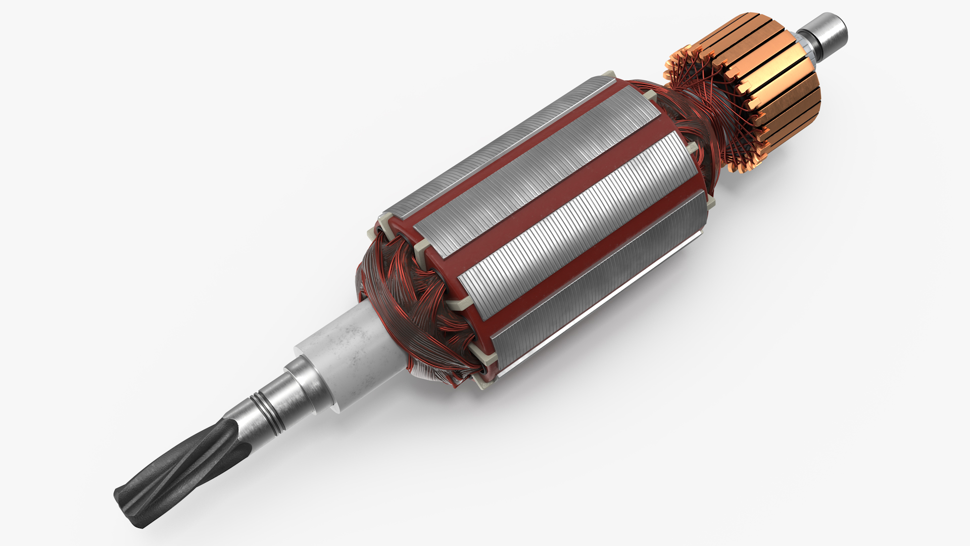 3D Electric Motor Armature model