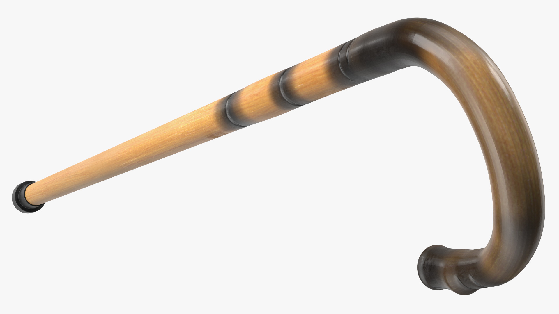 Bamboo Walking Cane 3D model