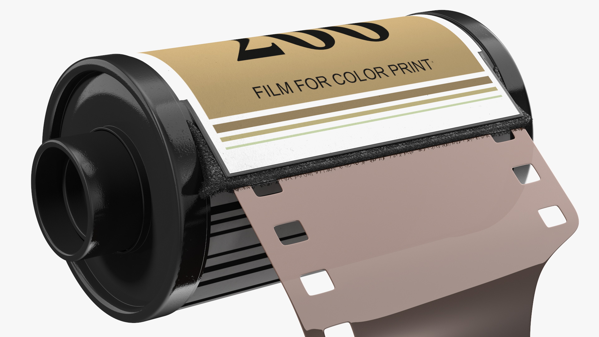 Color Negative Film 200 35mm Fur 3D
