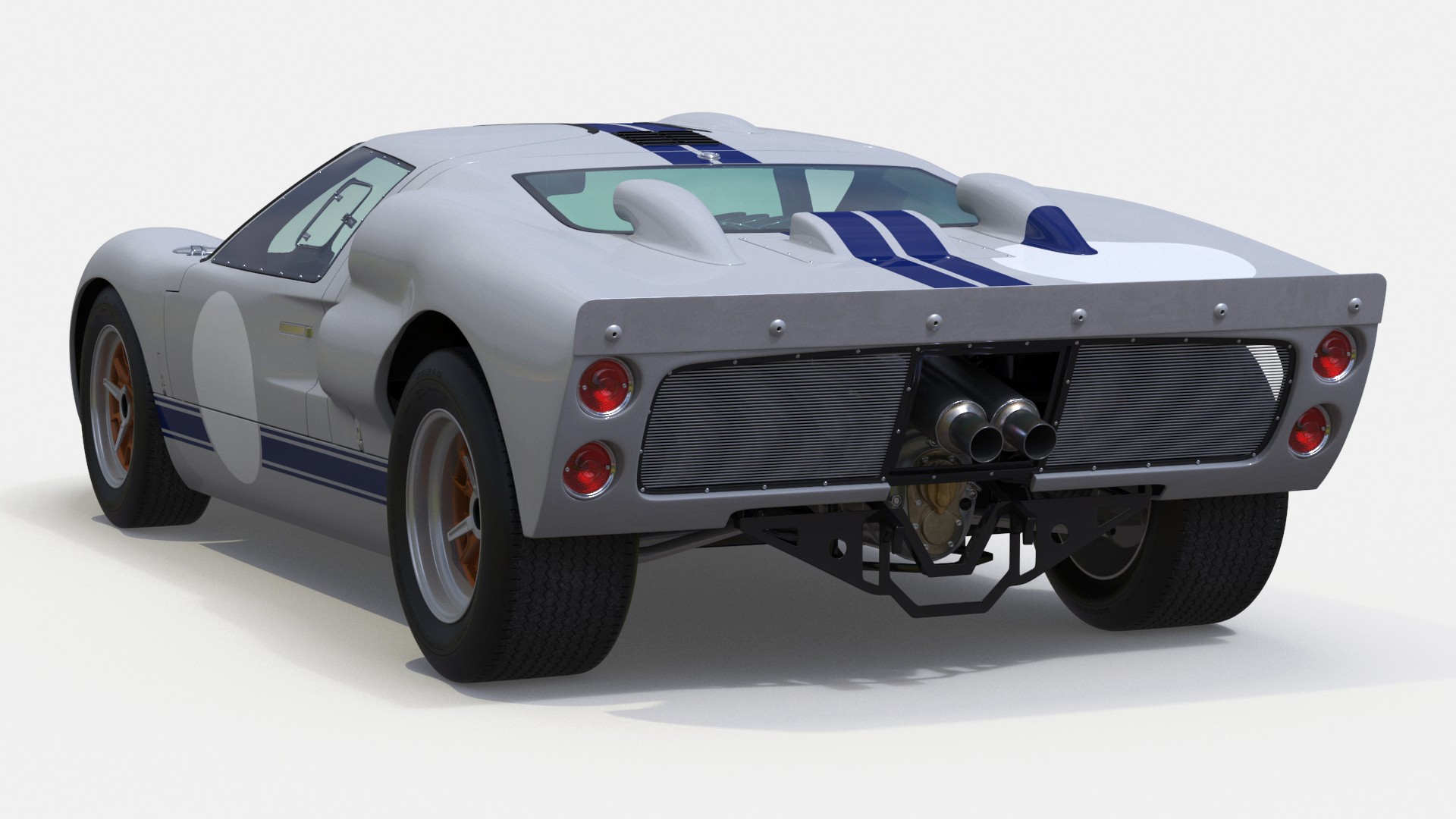 3D Rail Locomotive with Full Load of Vehicle Auto