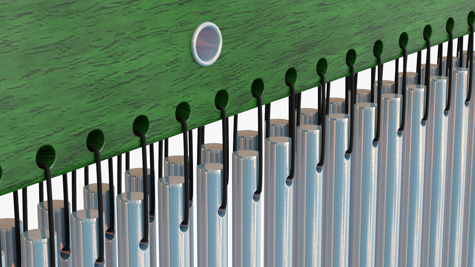 3D Chimes Percussion Instrument model