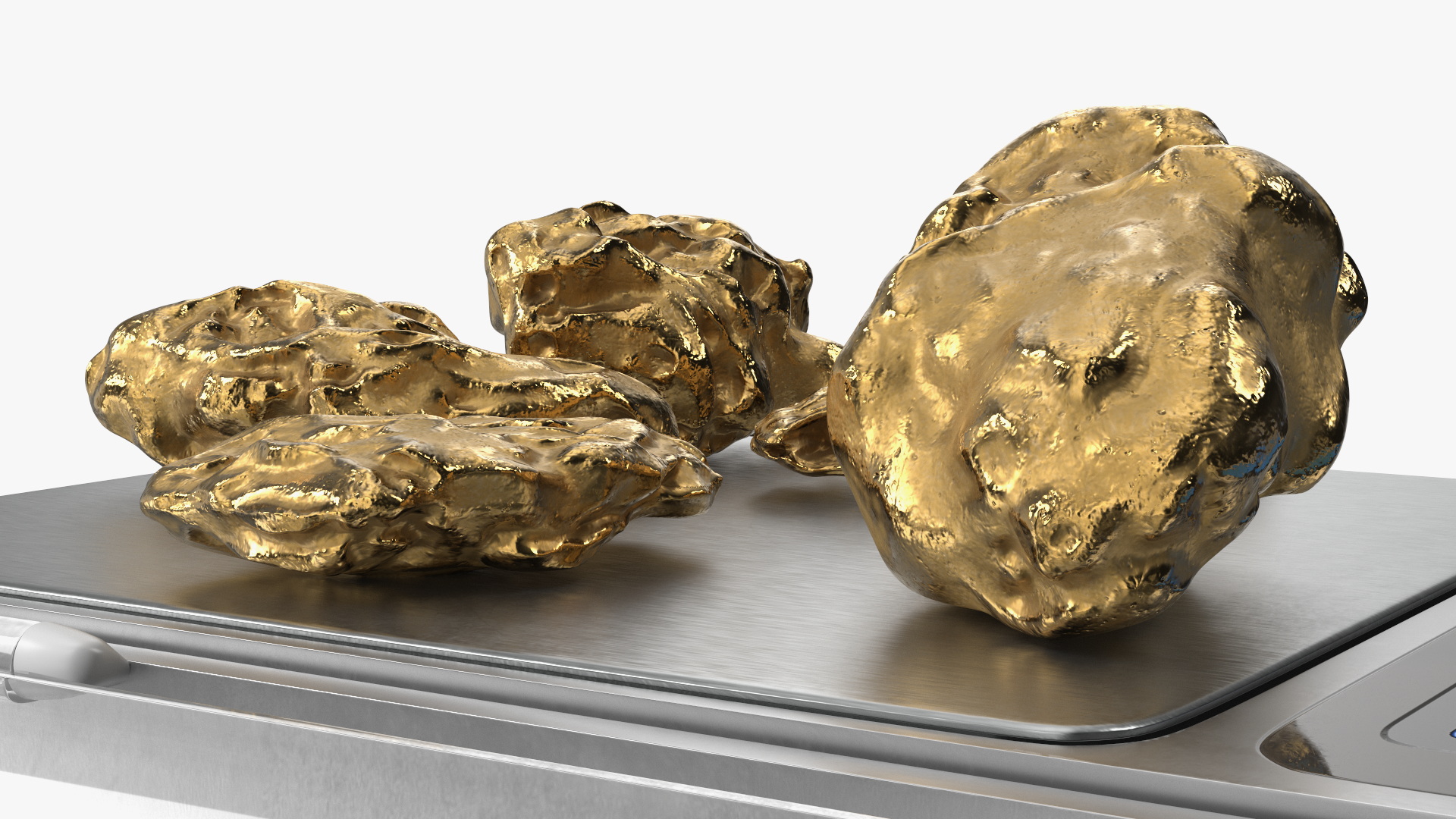 Portable Precision Scale with Gold Nuggets, view 5