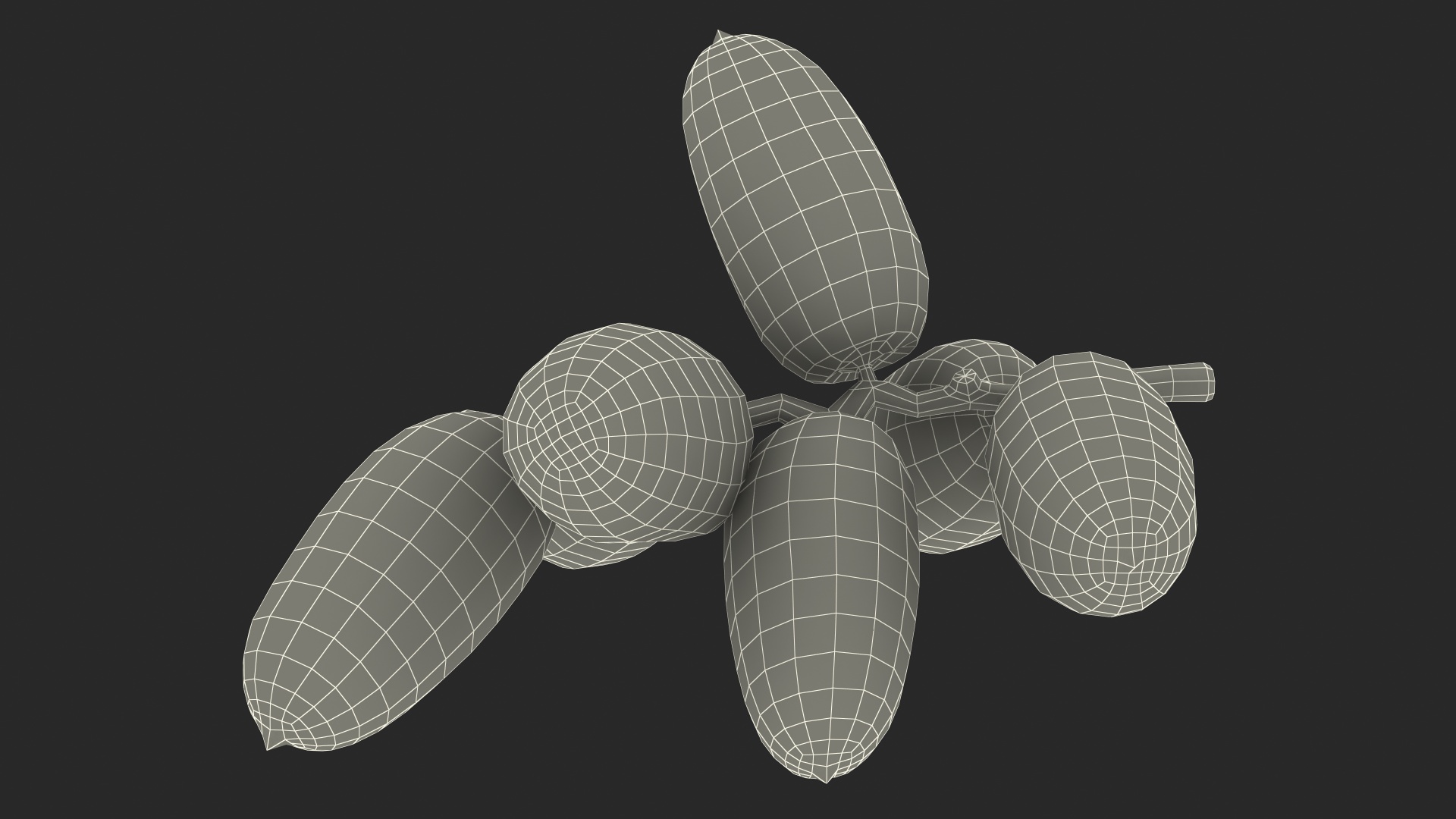 3D Fresh Date Fruit