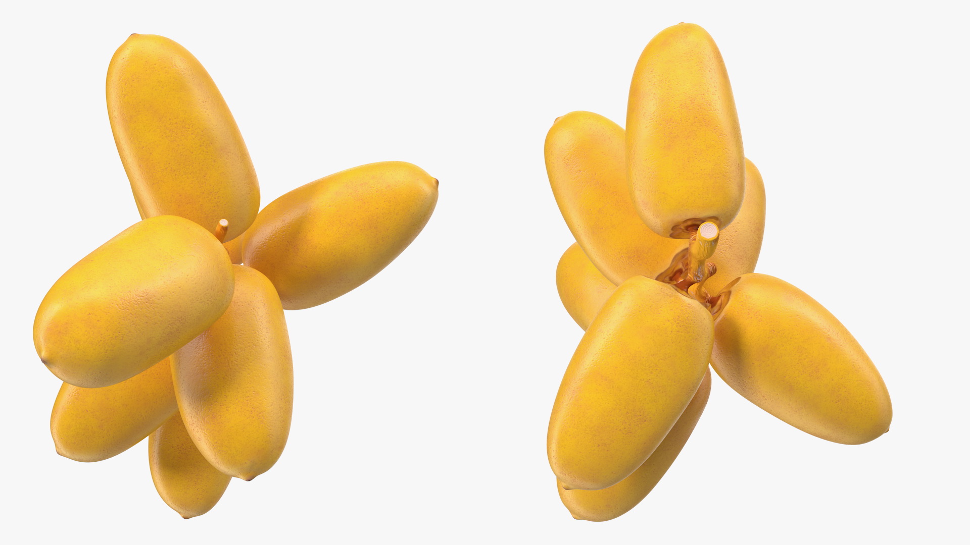 3D Fresh Date Fruit