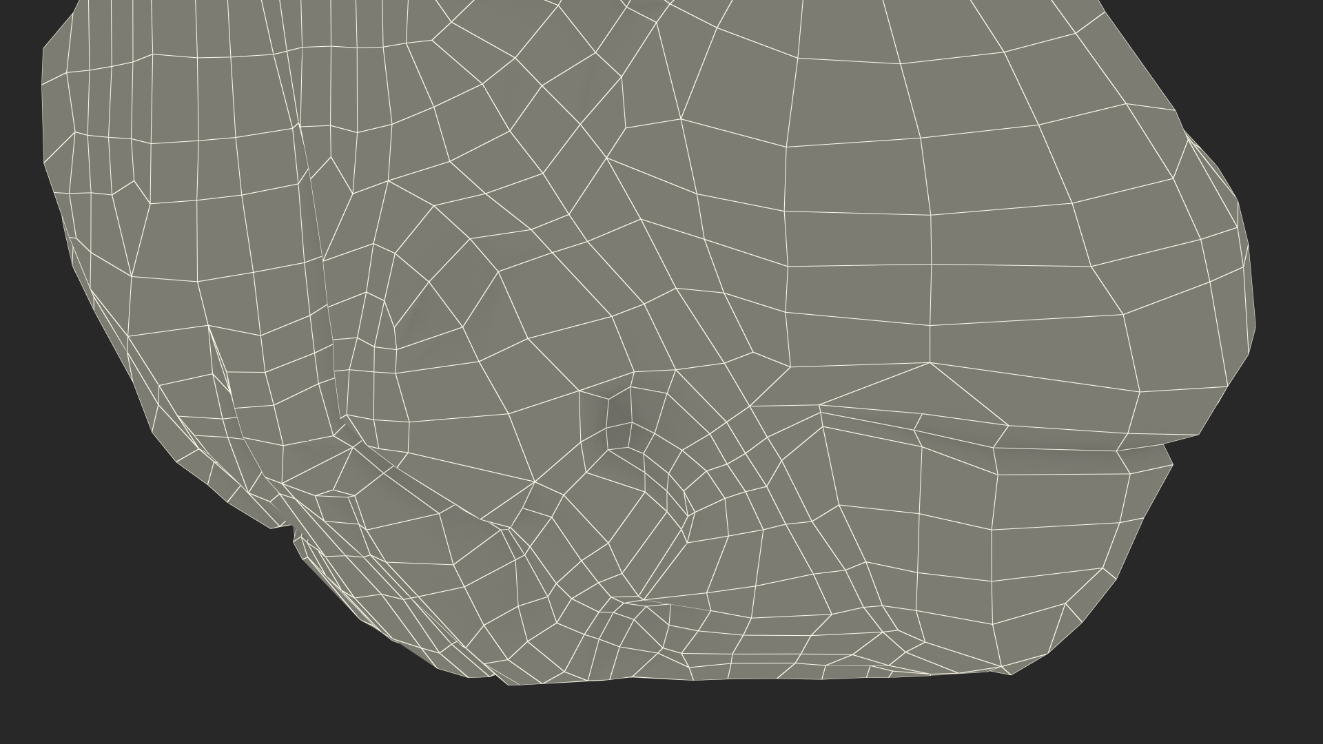 3D model Black Coal Rock