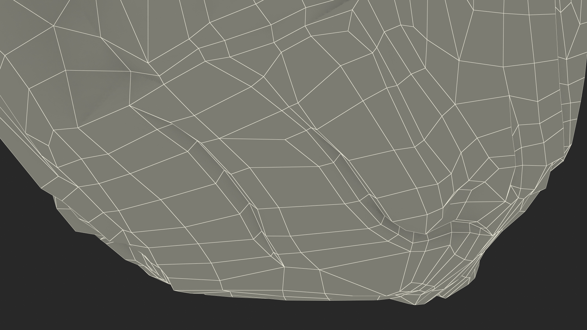 3D model Black Coal Rock