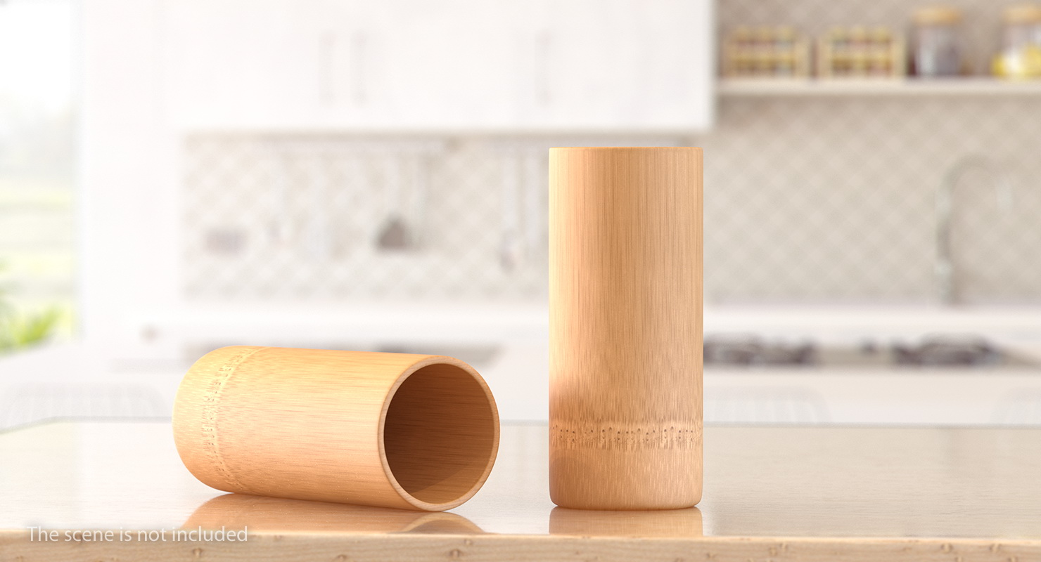 Wooden Glass 3D