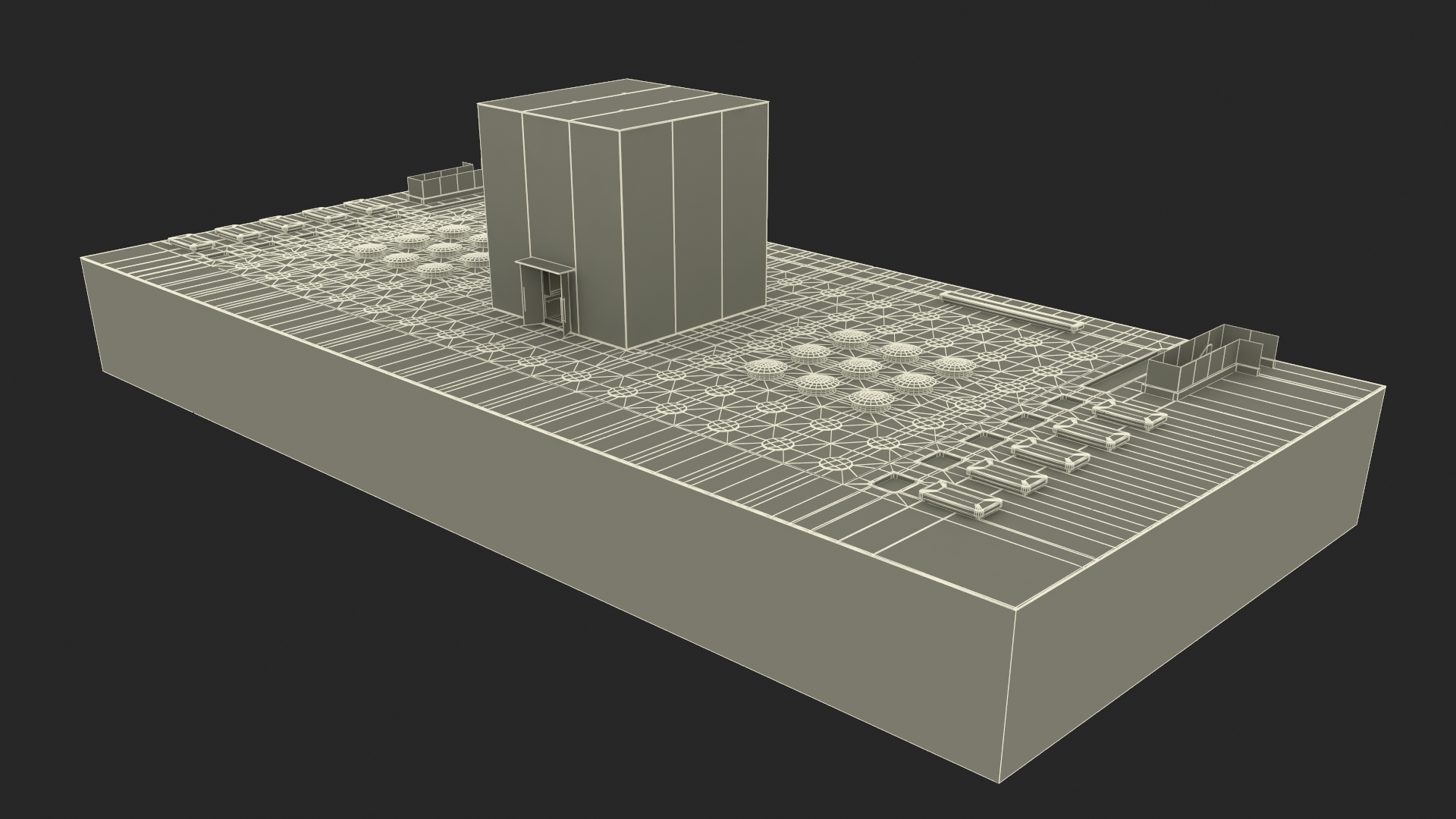 3D Modern Mobile Device Store Design model