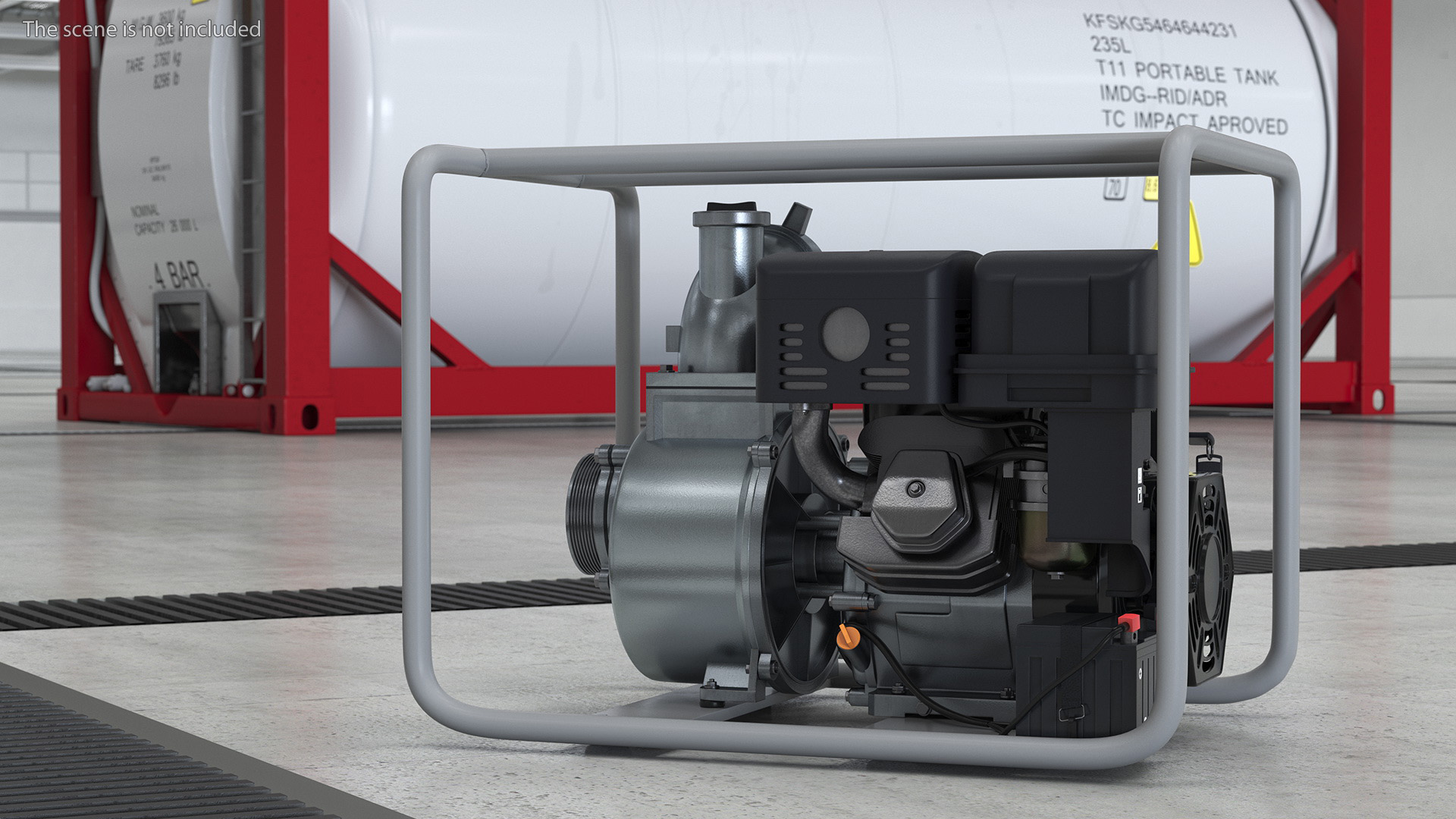 3D Petrol Water Transfer Pump