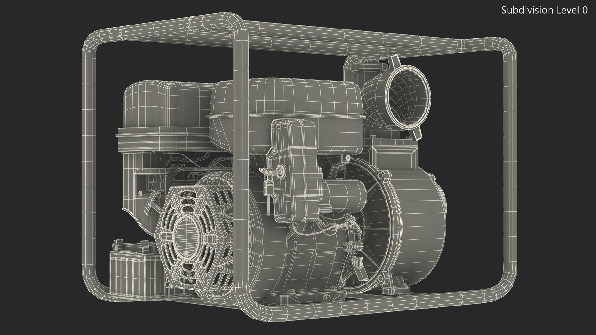 3D Petrol Water Transfer Pump