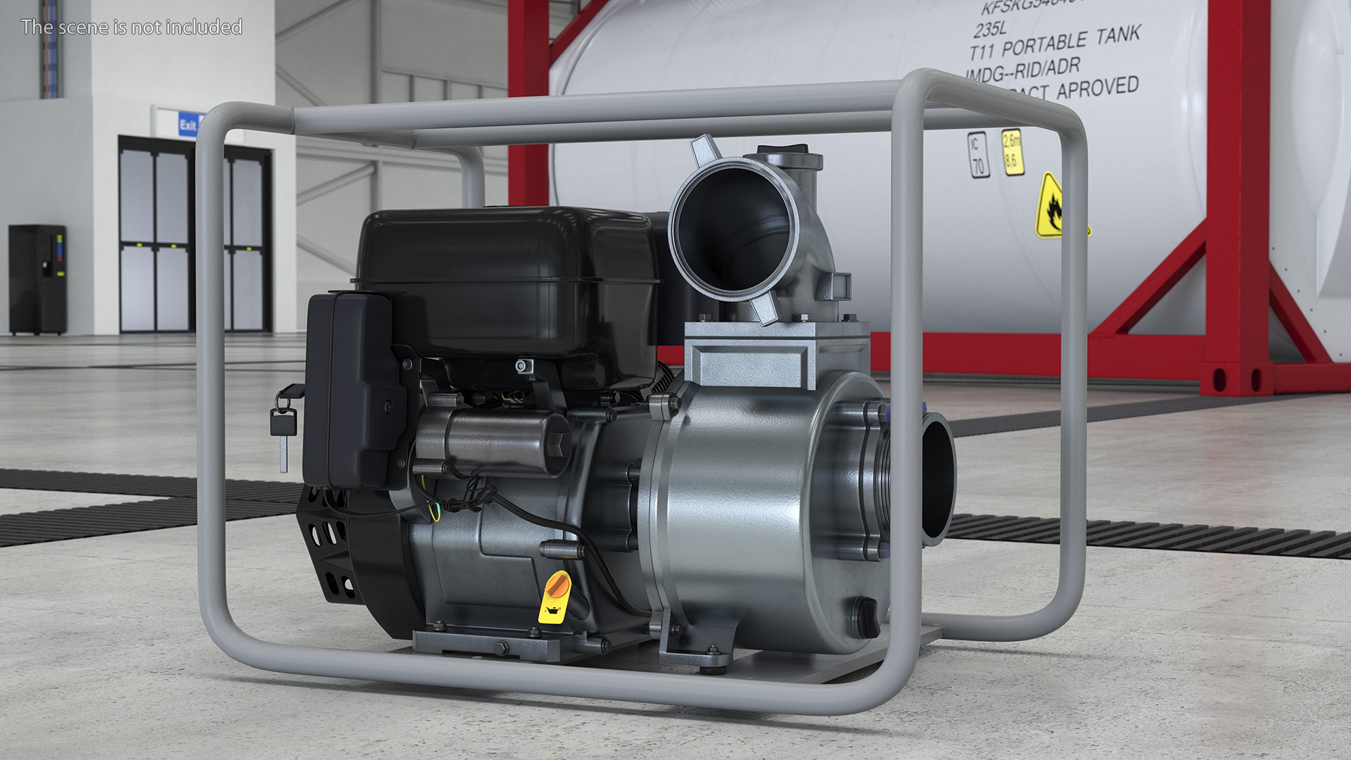 3D Petrol Water Transfer Pump
