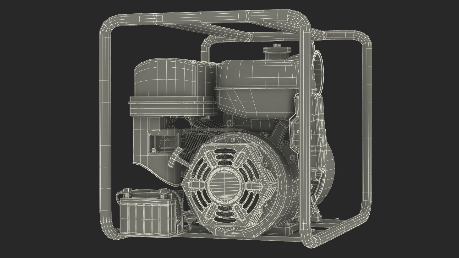 3D Petrol Water Transfer Pump