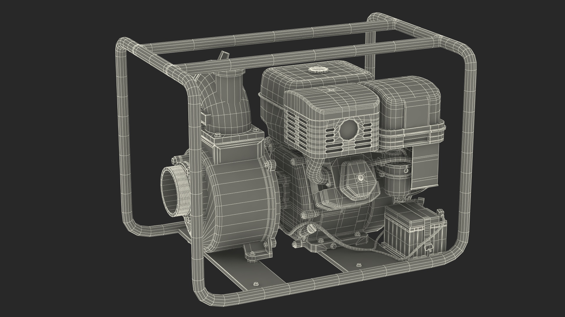 3D Petrol Water Transfer Pump