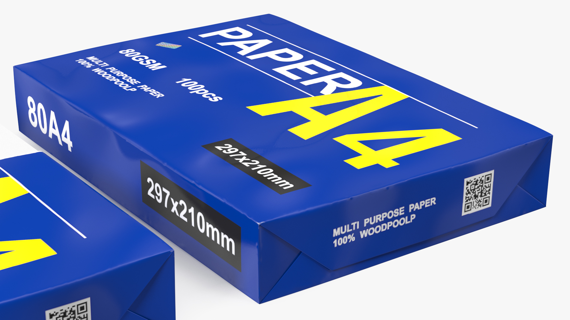3D model A4 Multipurpose Paper Pack Set