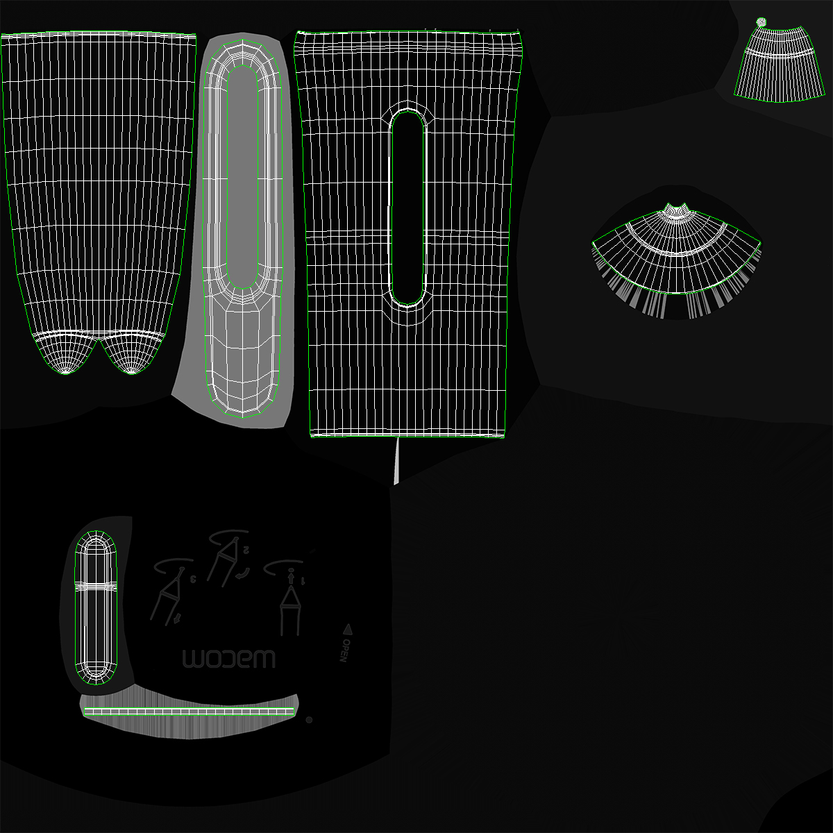 3D model Wacom Pro Pen 2