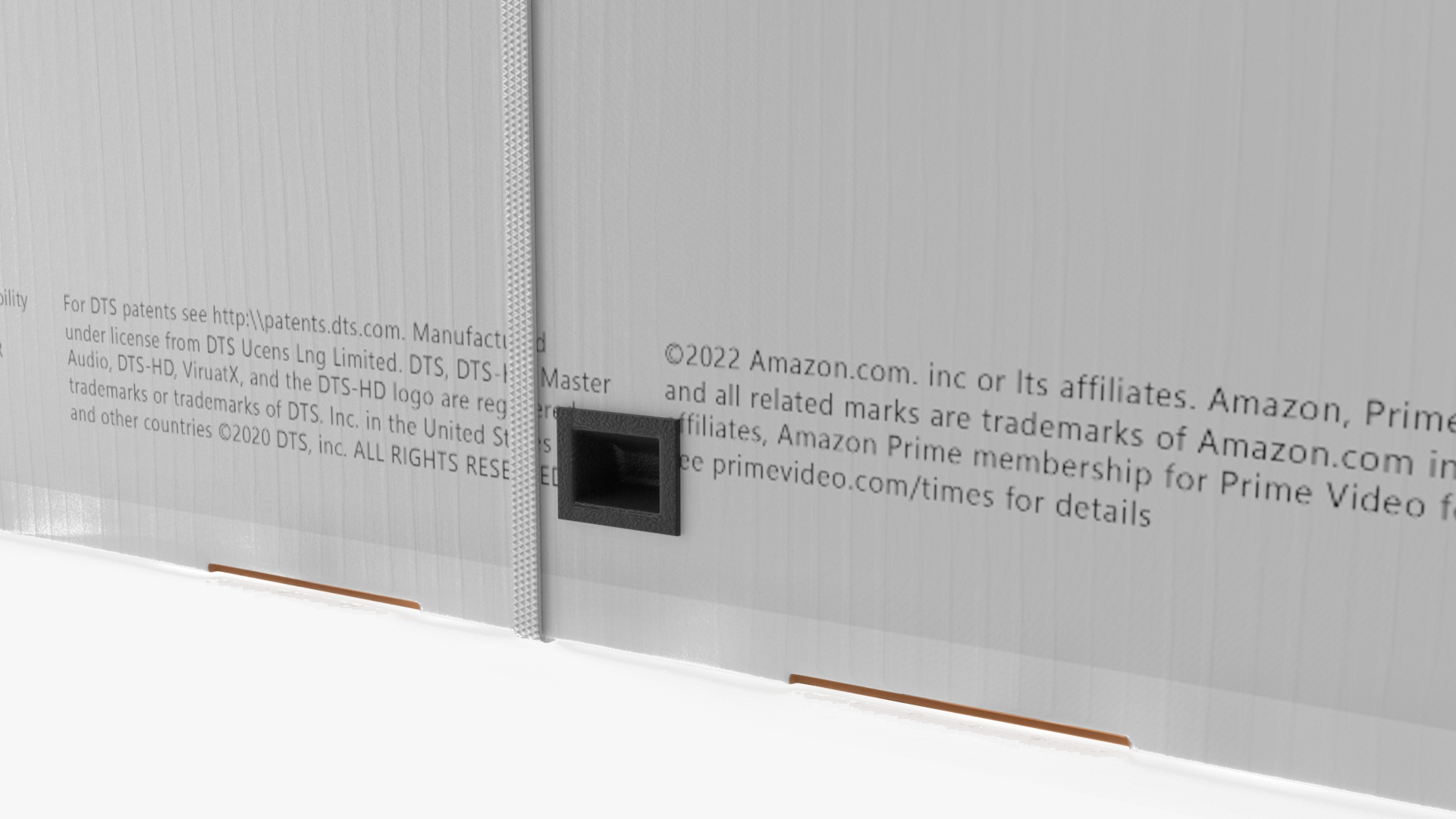 3D 85 Inch Television Shipping Box
