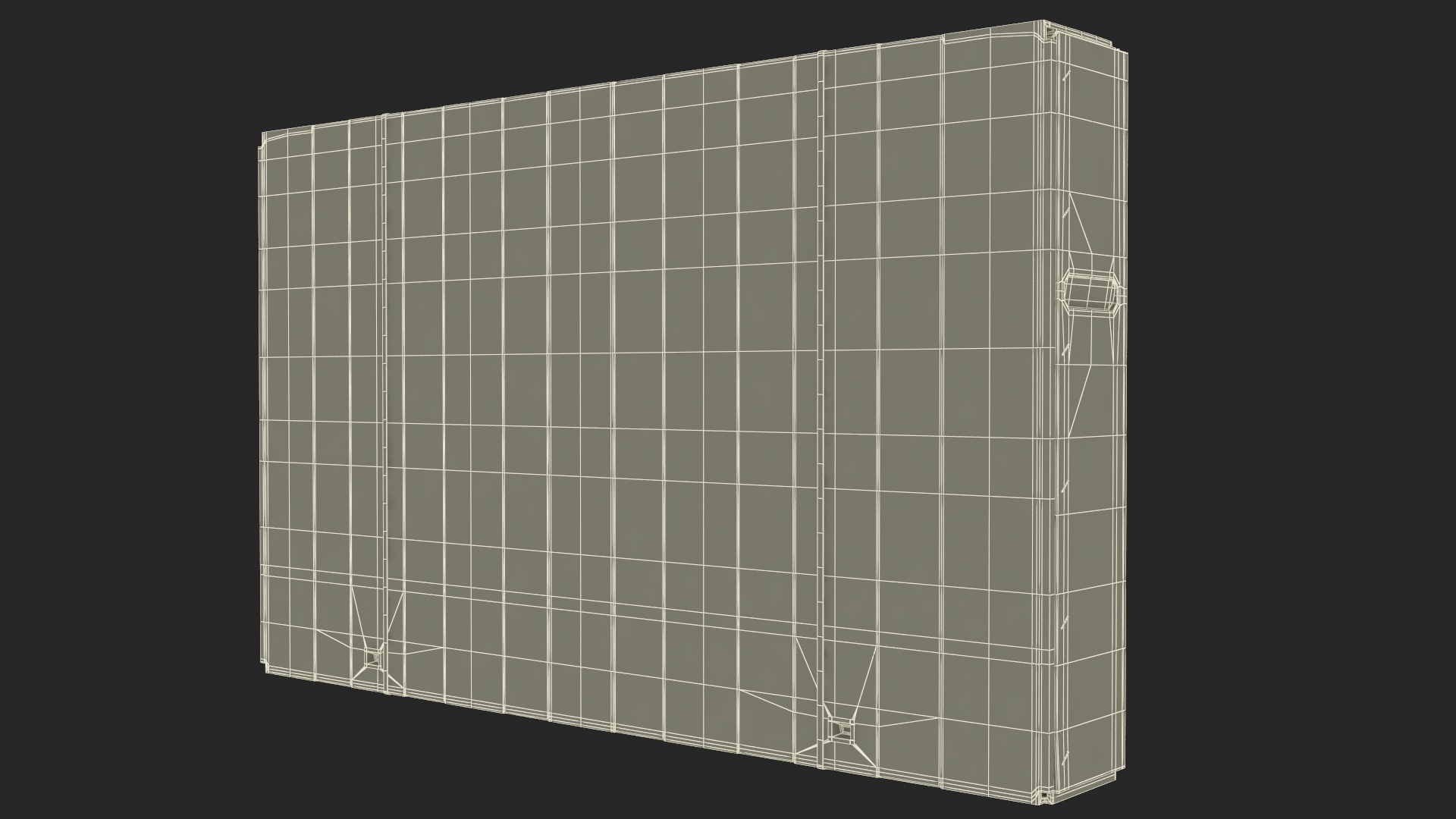 3D 85 Inch Television Shipping Box