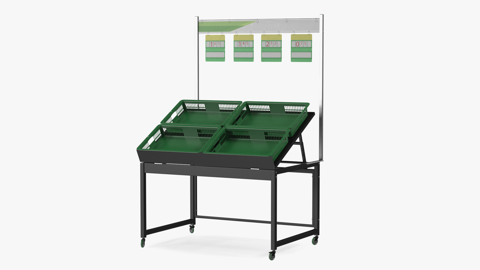 Vegetables Shopping Display 3D