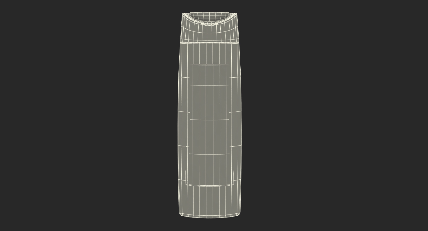 3D Pantene Pro V Shampoo Bottle model