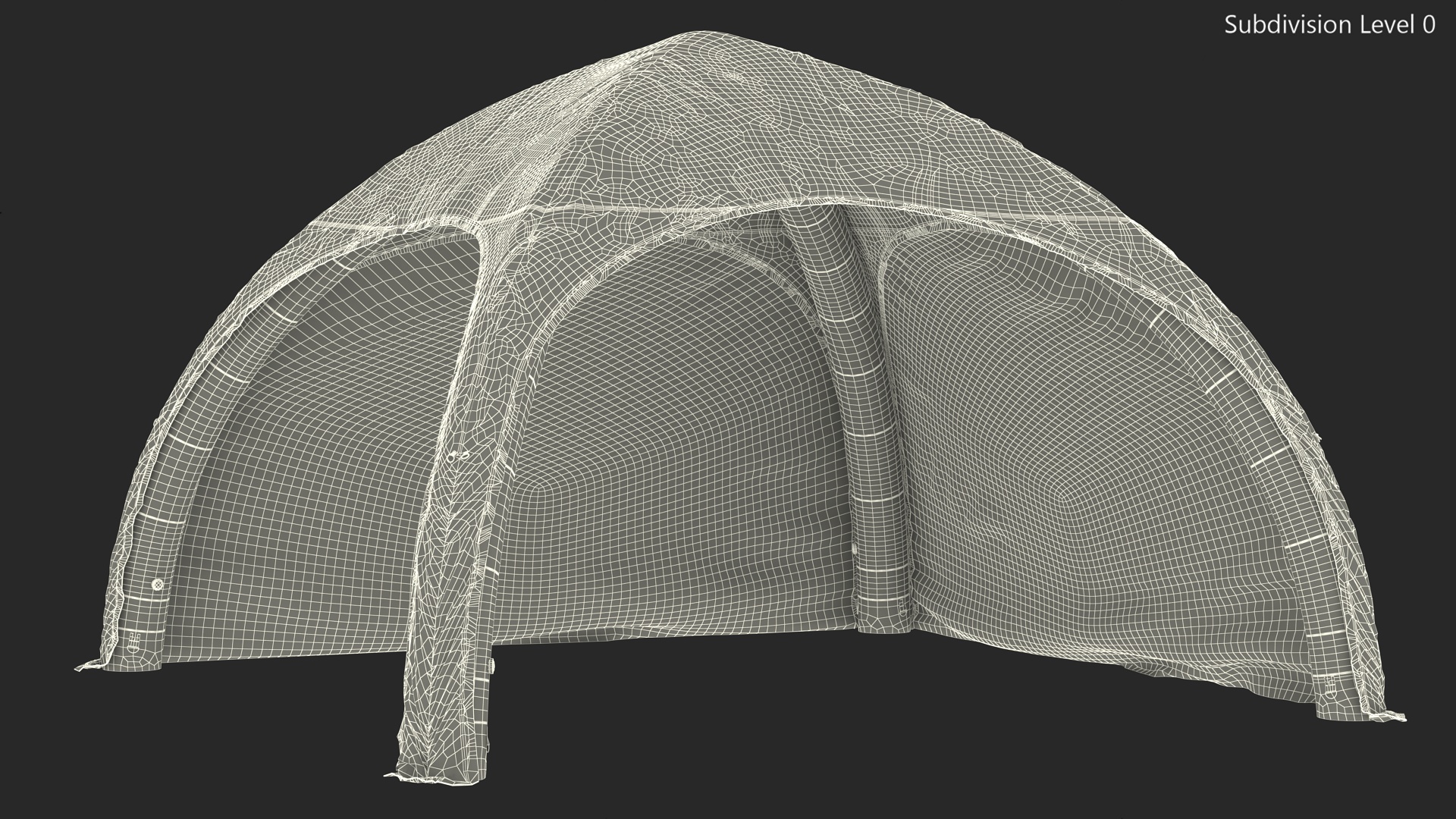 3D model Branson Blow Up Tent