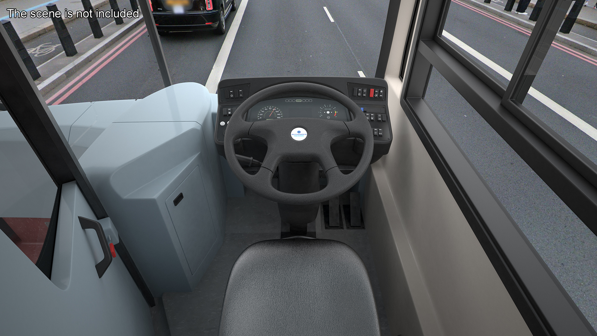 3D Double Decker City Bus Stagecoach Enviro400 model