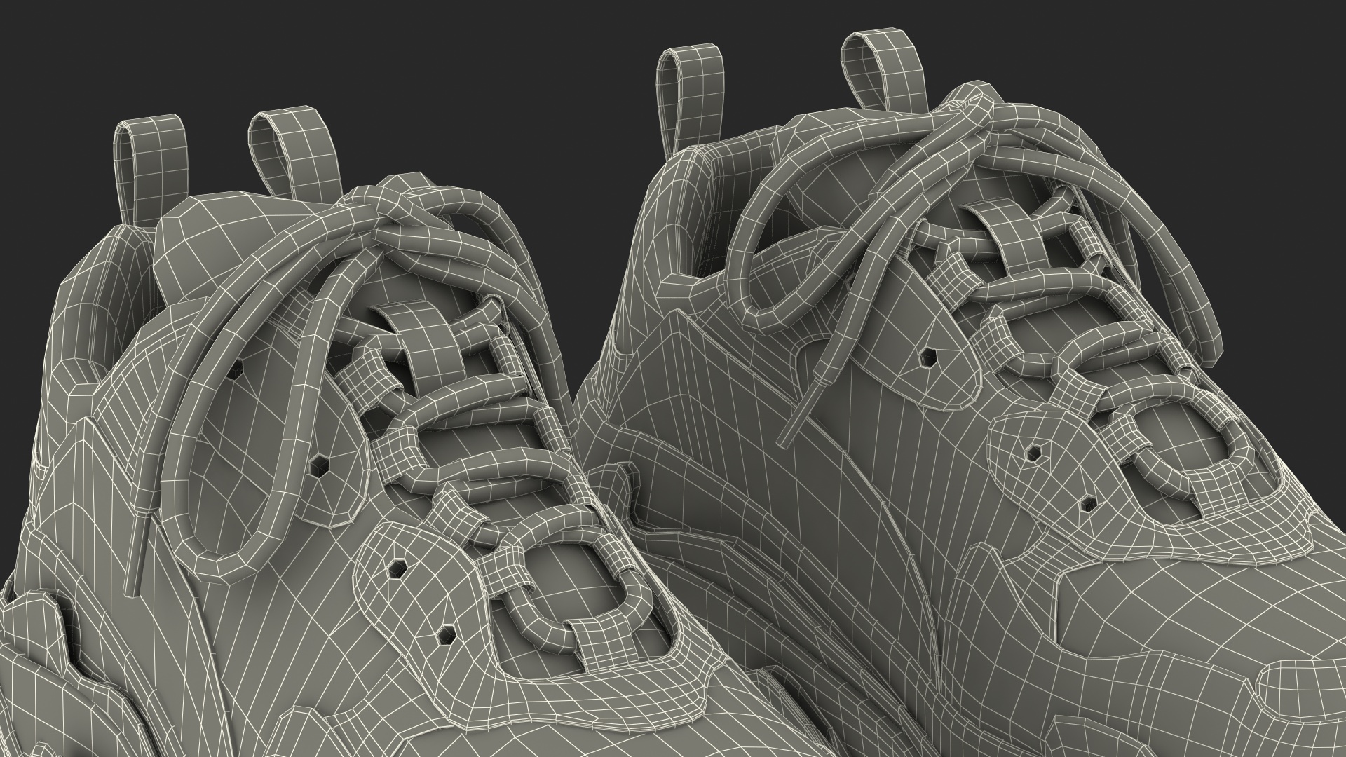Sneakers Black 3D model