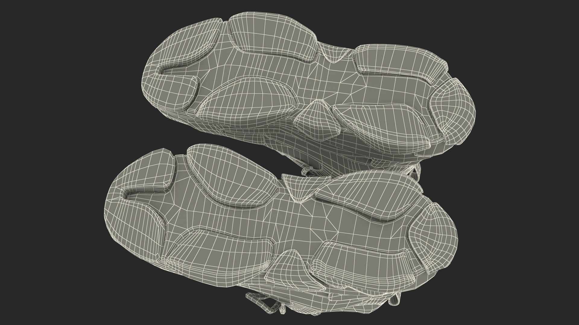 Sneakers Black 3D model