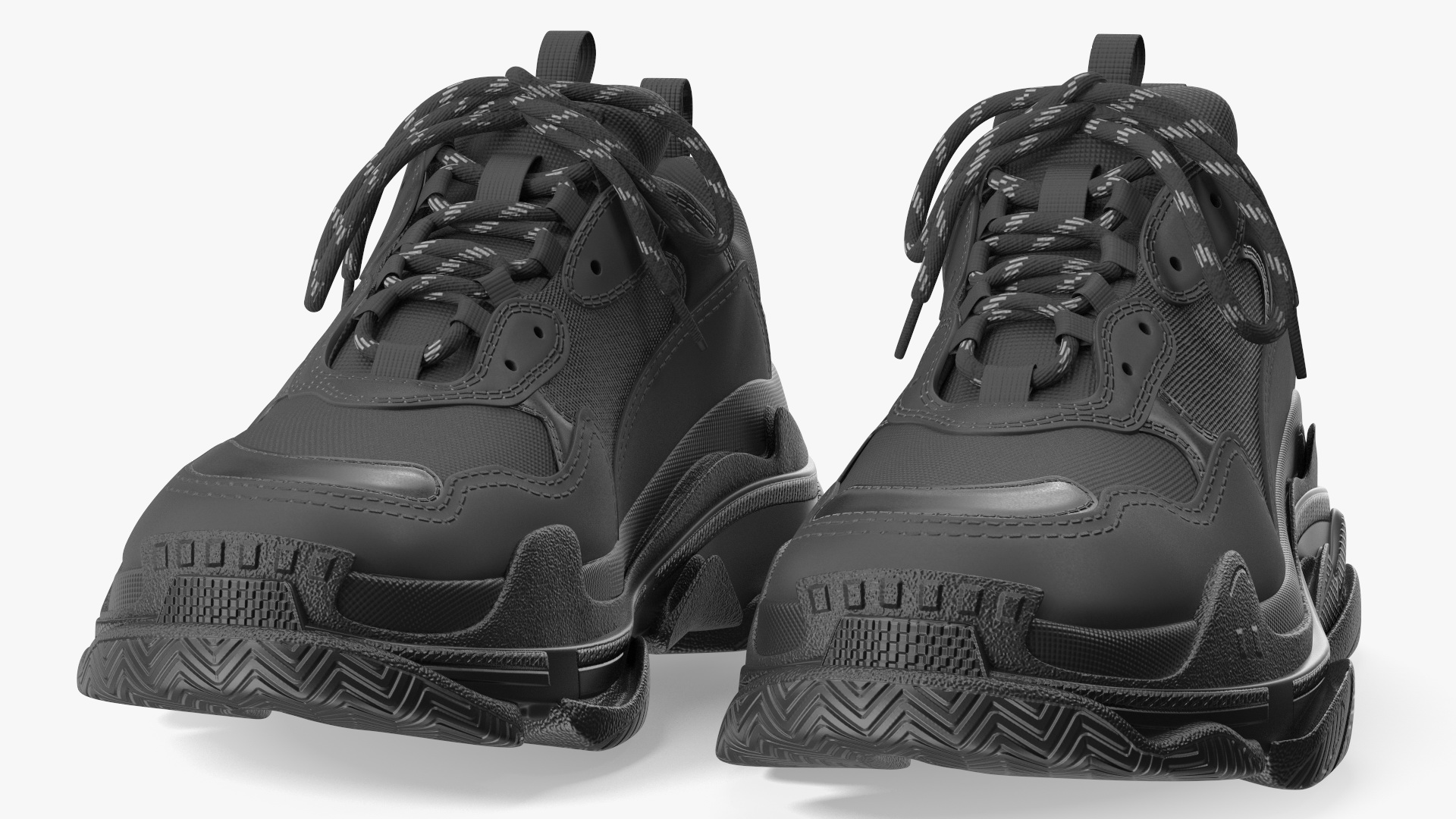 Sneakers Black 3D model